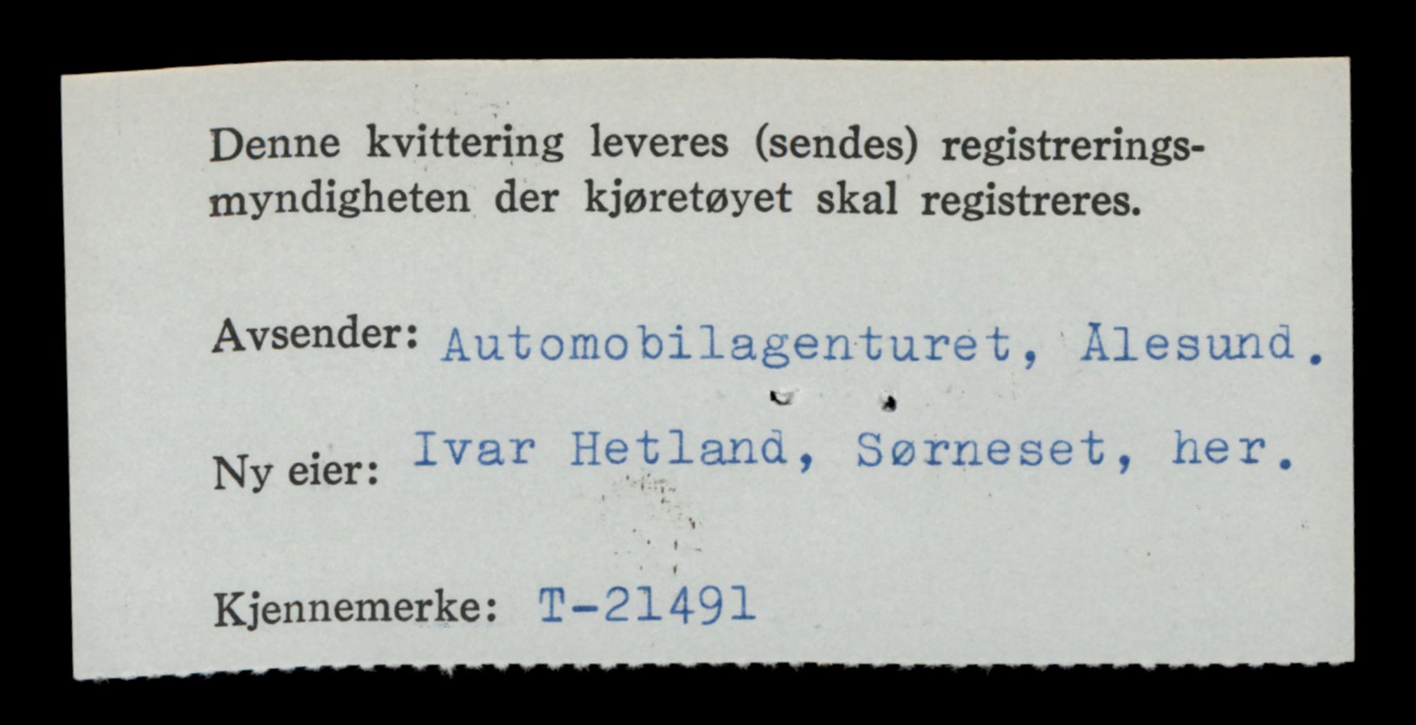 Møre og Romsdal vegkontor - Ålesund trafikkstasjon, AV/SAT-A-4099/F/Fe/L0005: Registreringskort for kjøretøy T 443 - T 546, 1927-1998, s. 972
