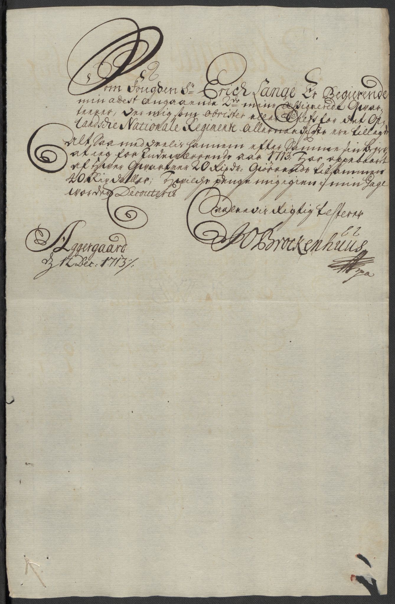 Rentekammeret inntil 1814, Reviderte regnskaper, Fogderegnskap, RA/EA-4092/R16/L1050: Fogderegnskap Hedmark, 1713, s. 375