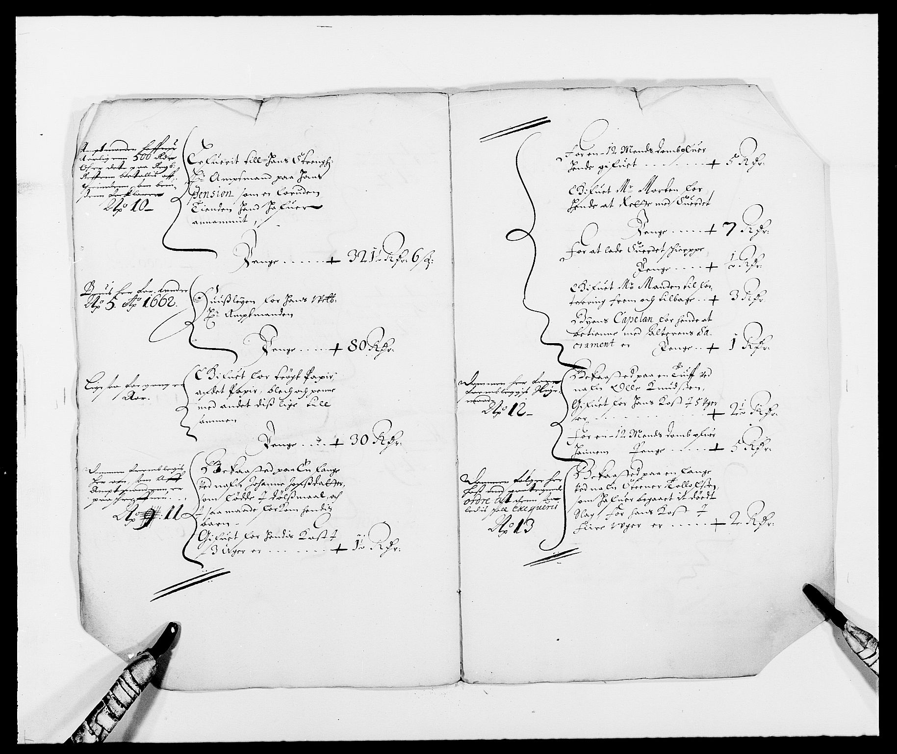 Rentekammeret inntil 1814, Reviderte regnskaper, Fogderegnskap, AV/RA-EA-4092/R35/L2057: Fogderegnskap Øvre og Nedre Telemark, 1666-1667, s. 287