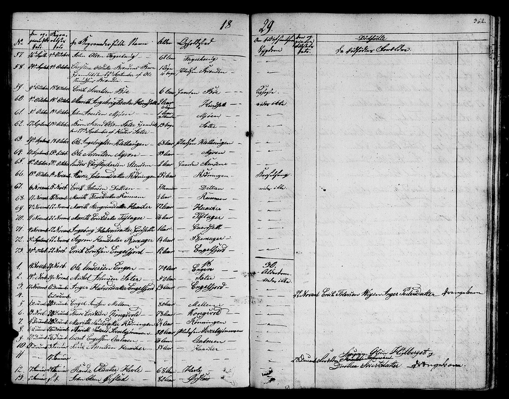 Ministerialprotokoller, klokkerbøker og fødselsregistre - Sør-Trøndelag, SAT/A-1456/678/L0897: Ministerialbok nr. 678A06-07, 1821-1847, s. 362