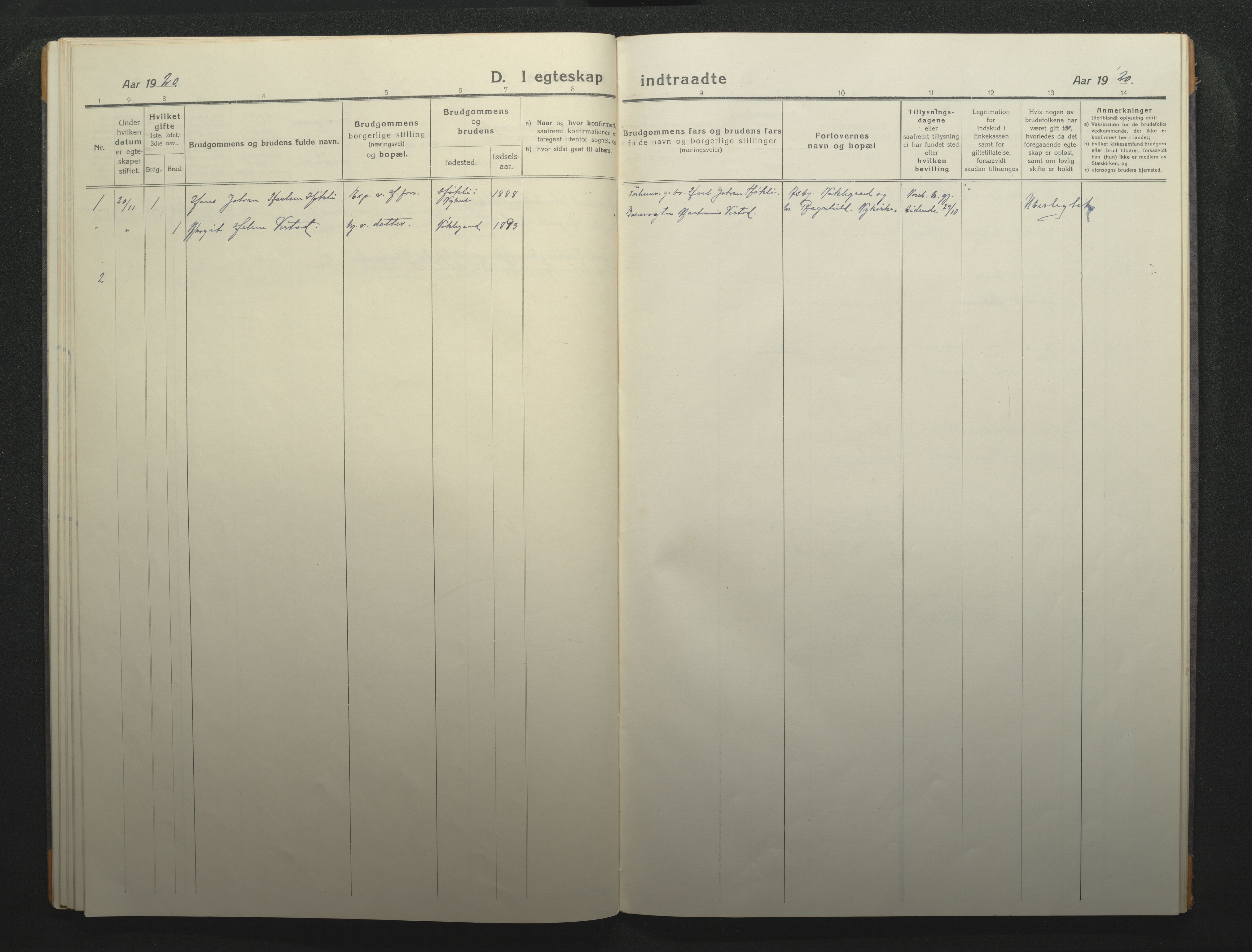 Borre kirkebøker, SAKO/A-338/F/Fc/L0004: Ministerialbok nr. III 4, 1918-1925