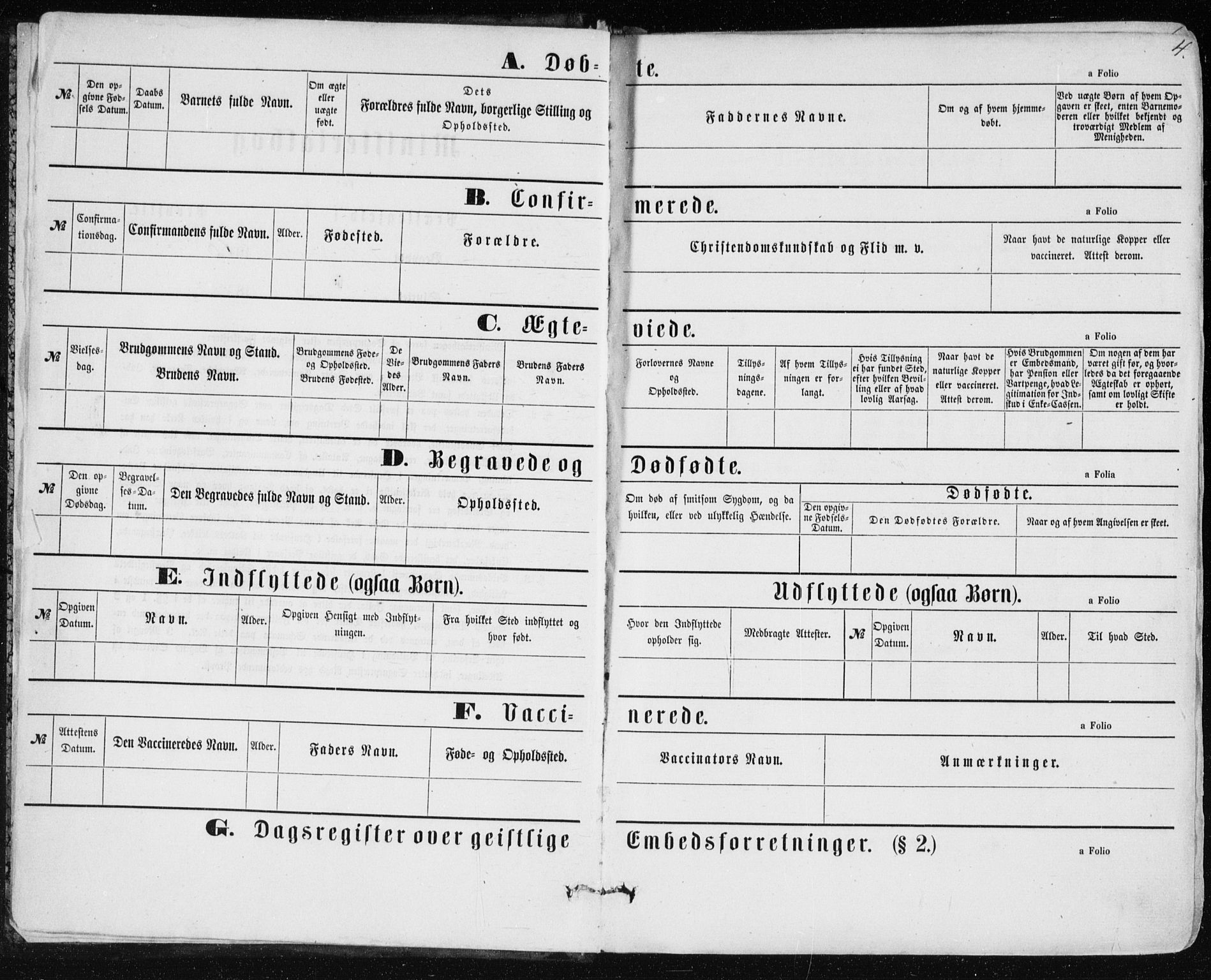 Lindås Sokneprestembete, AV/SAB-A-76701/H/Haa/Haaa/L0016: Ministerialbok nr. A 16, 1863-1875, s. 4