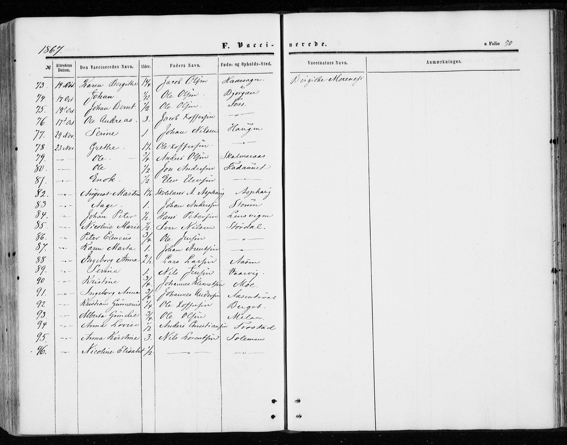 Ministerialprotokoller, klokkerbøker og fødselsregistre - Sør-Trøndelag, SAT/A-1456/646/L0612: Ministerialbok nr. 646A10, 1858-1869, s. 50