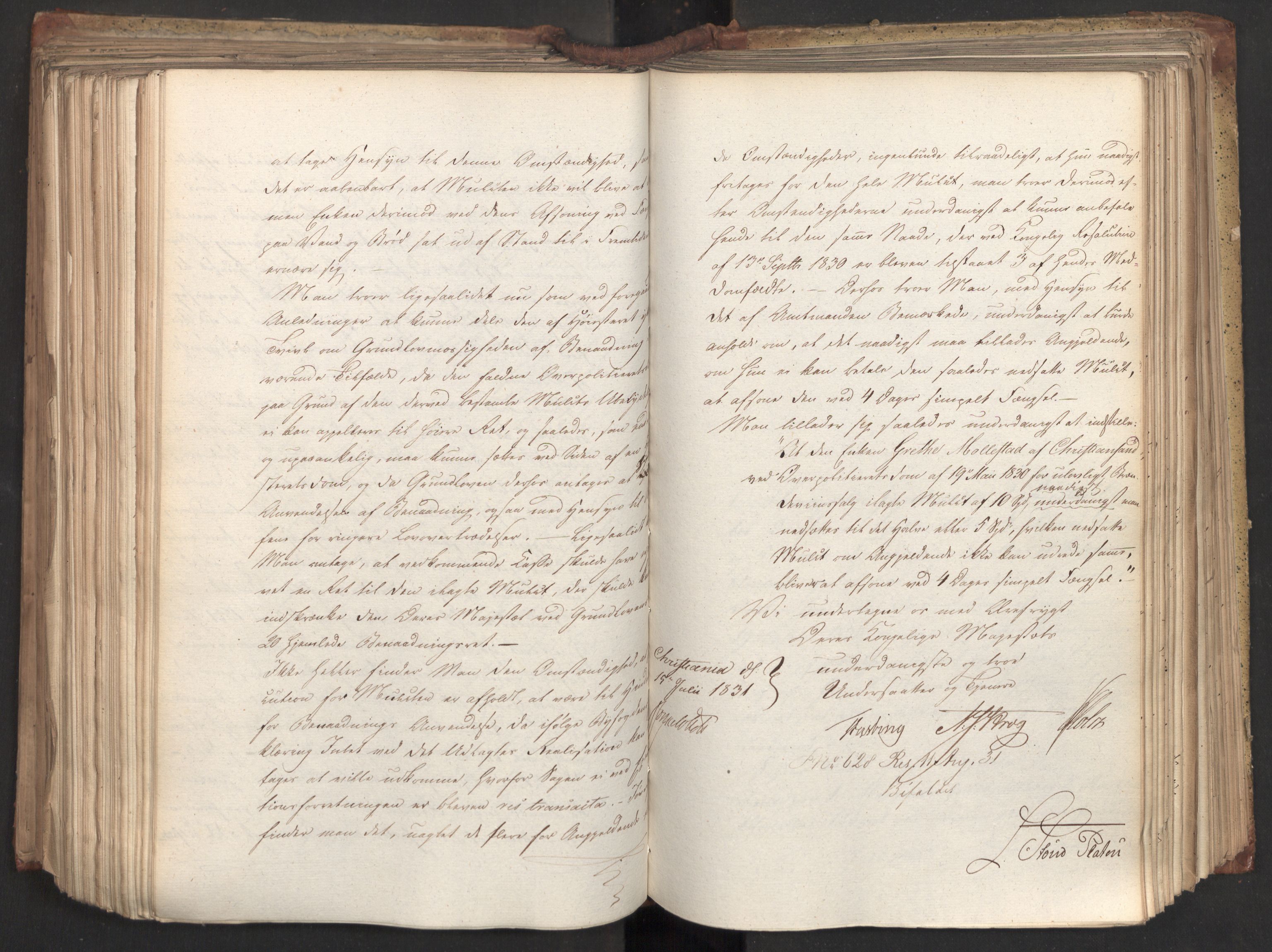 Statsrådsavdelingen i Stockholm, AV/RA-S-1003/D/Da/L0072: Regjeringsinnstillinger nr. 1365-1533, 1831, s. 362