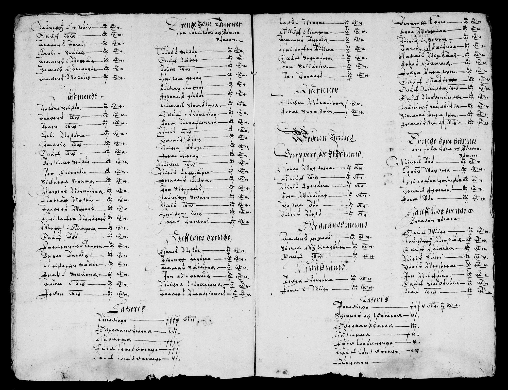 Rentekammeret inntil 1814, Reviderte regnskaper, Lensregnskaper, AV/RA-EA-5023/R/Rb/Rbz/L0015: Nordlandenes len, 1621-1625