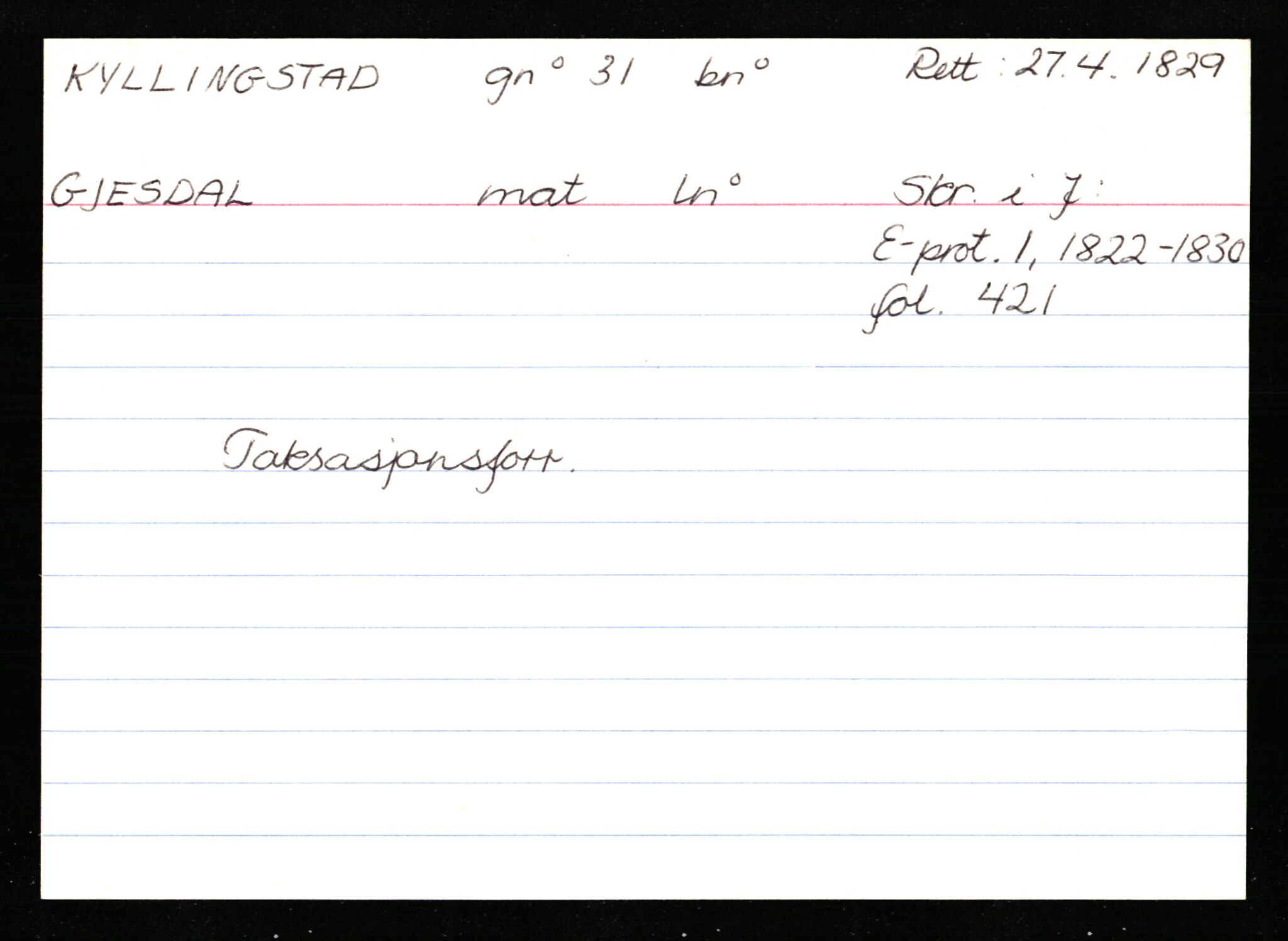 Statsarkivet i Stavanger, AV/SAST-A-101971/03/Y/Ym/L0033: Åstedskort sortert etter gårdsnavn: Kvelland - Lagestranden, 1600-1950, s. 469