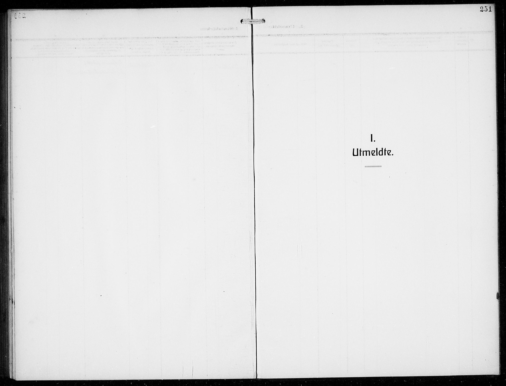 Masfjorden sokneprestembete, AV/SAB-A-77001: Klokkerbok nr. B  2, 1912-1939, s. 251