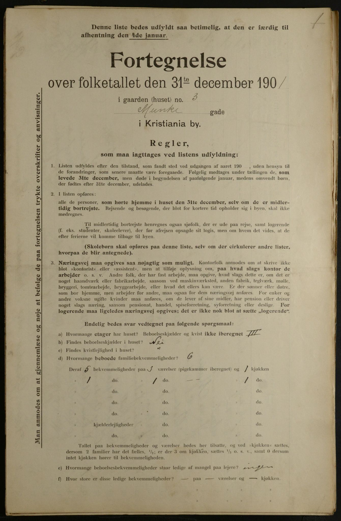 OBA, Kommunal folketelling 31.12.1901 for Kristiania kjøpstad, 1901, s. 10434