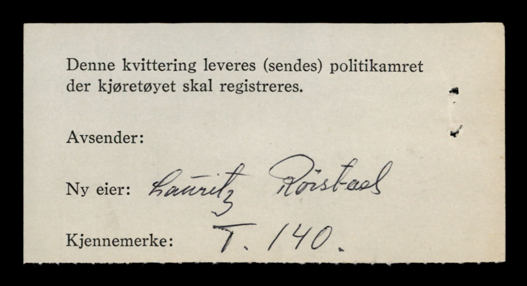 Møre og Romsdal vegkontor - Ålesund trafikkstasjon, SAT/A-4099/F/Fe/L0002: Registreringskort for kjøretøy T 128 - T 231, 1927-1998, s. 484
