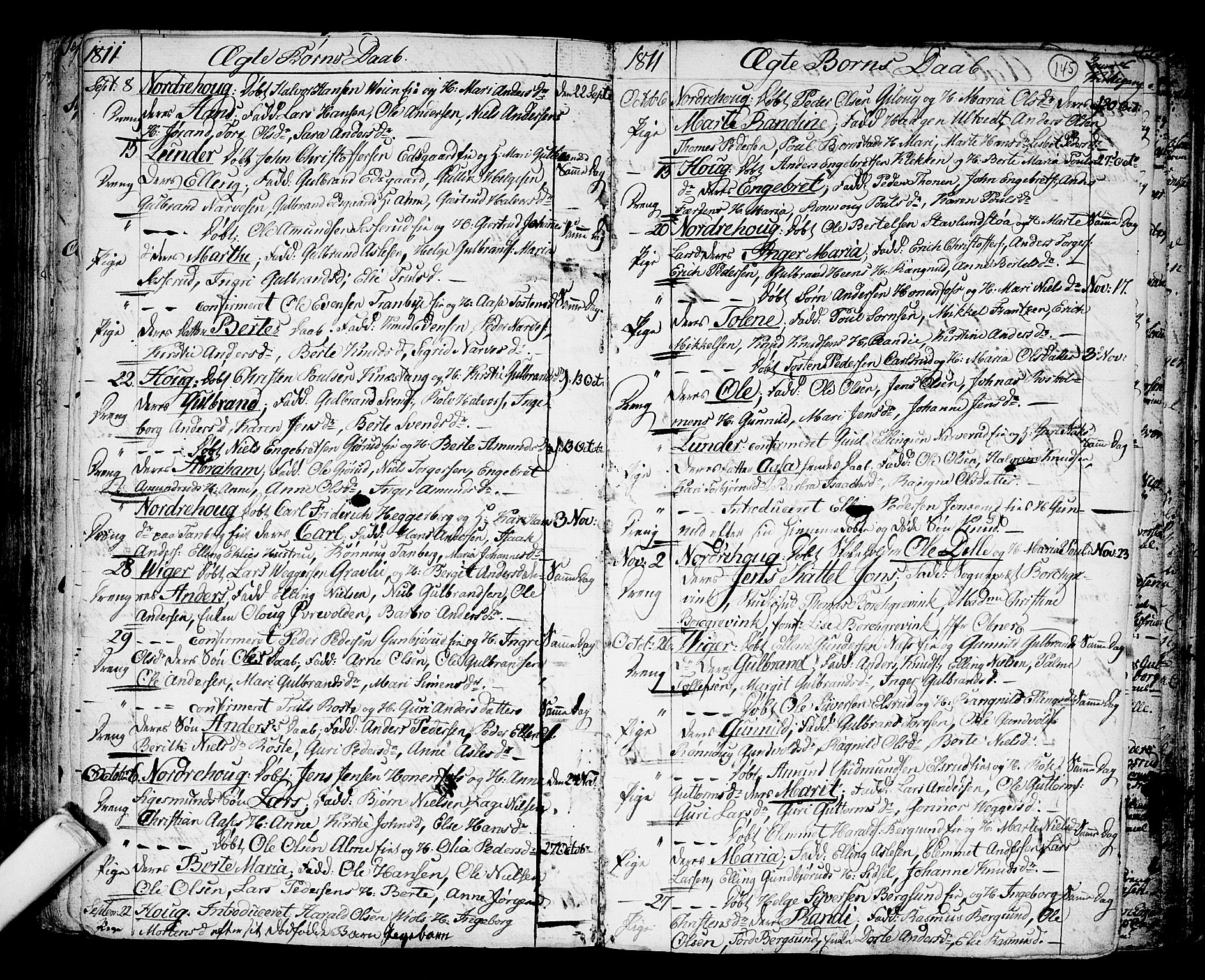 Norderhov kirkebøker, AV/SAKO-A-237/F/Fa/L0006: Ministerialbok nr. 6, 1789-1811, s. 145