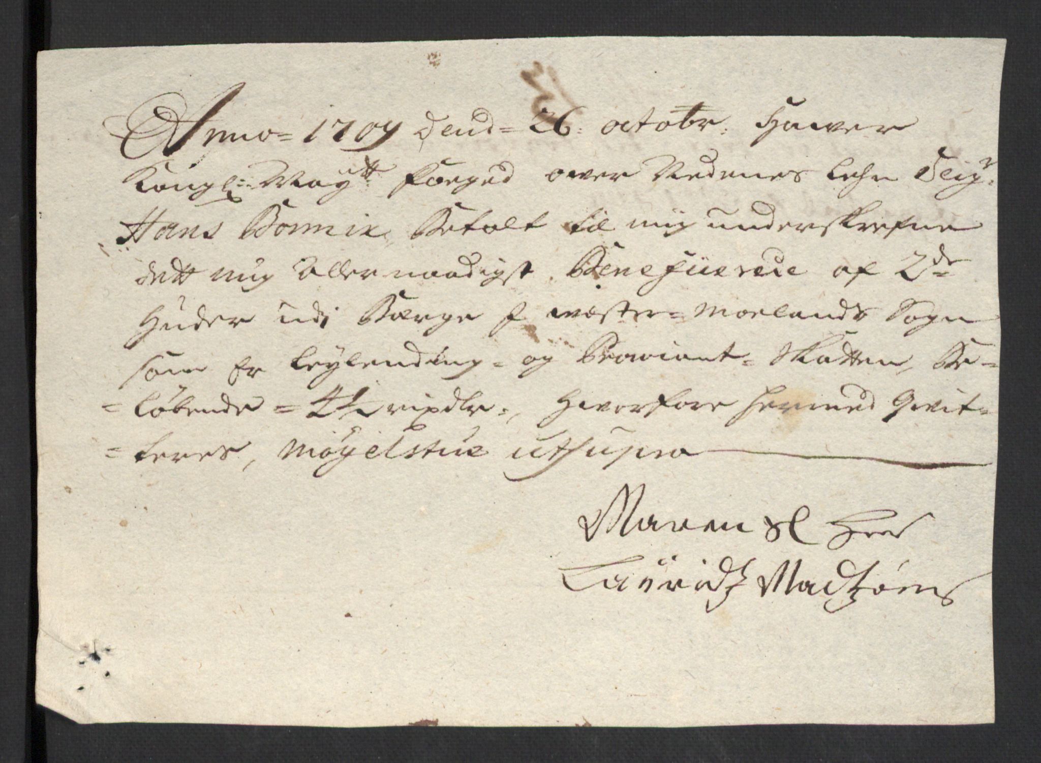 Rentekammeret inntil 1814, Reviderte regnskaper, Fogderegnskap, AV/RA-EA-4092/R39/L2318: Fogderegnskap Nedenes, 1706-1709, s. 484