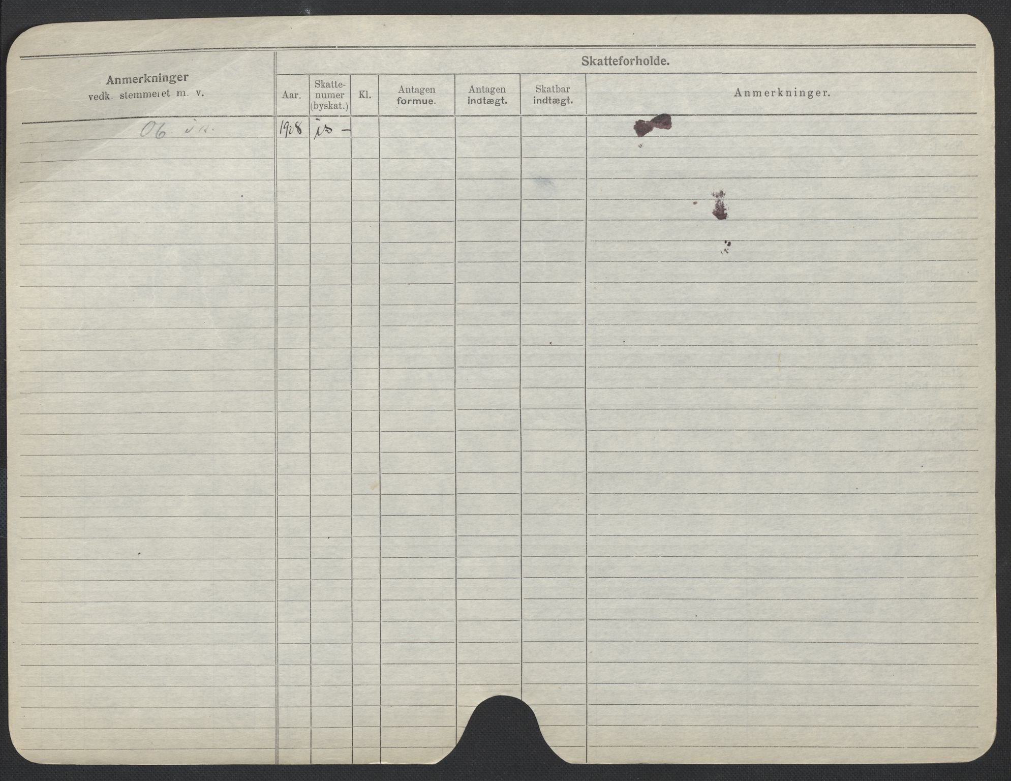 Oslo folkeregister, Registerkort, SAO/A-11715/F/Fa/Fac/L0014: Kvinner, 1906-1914, s. 300b