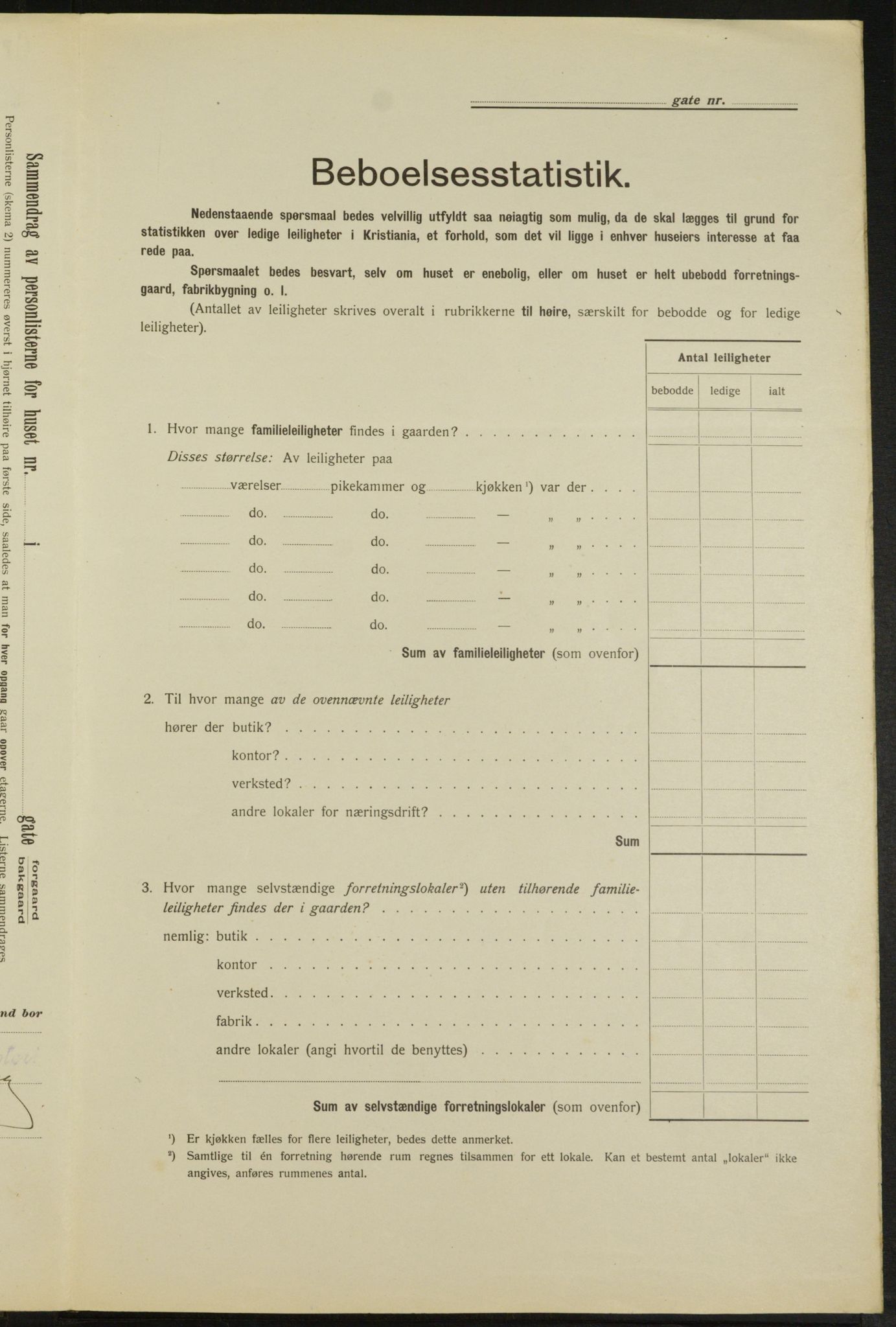OBA, Kommunal folketelling 1.2.1913 for Kristiania, 1913, s. 60201
