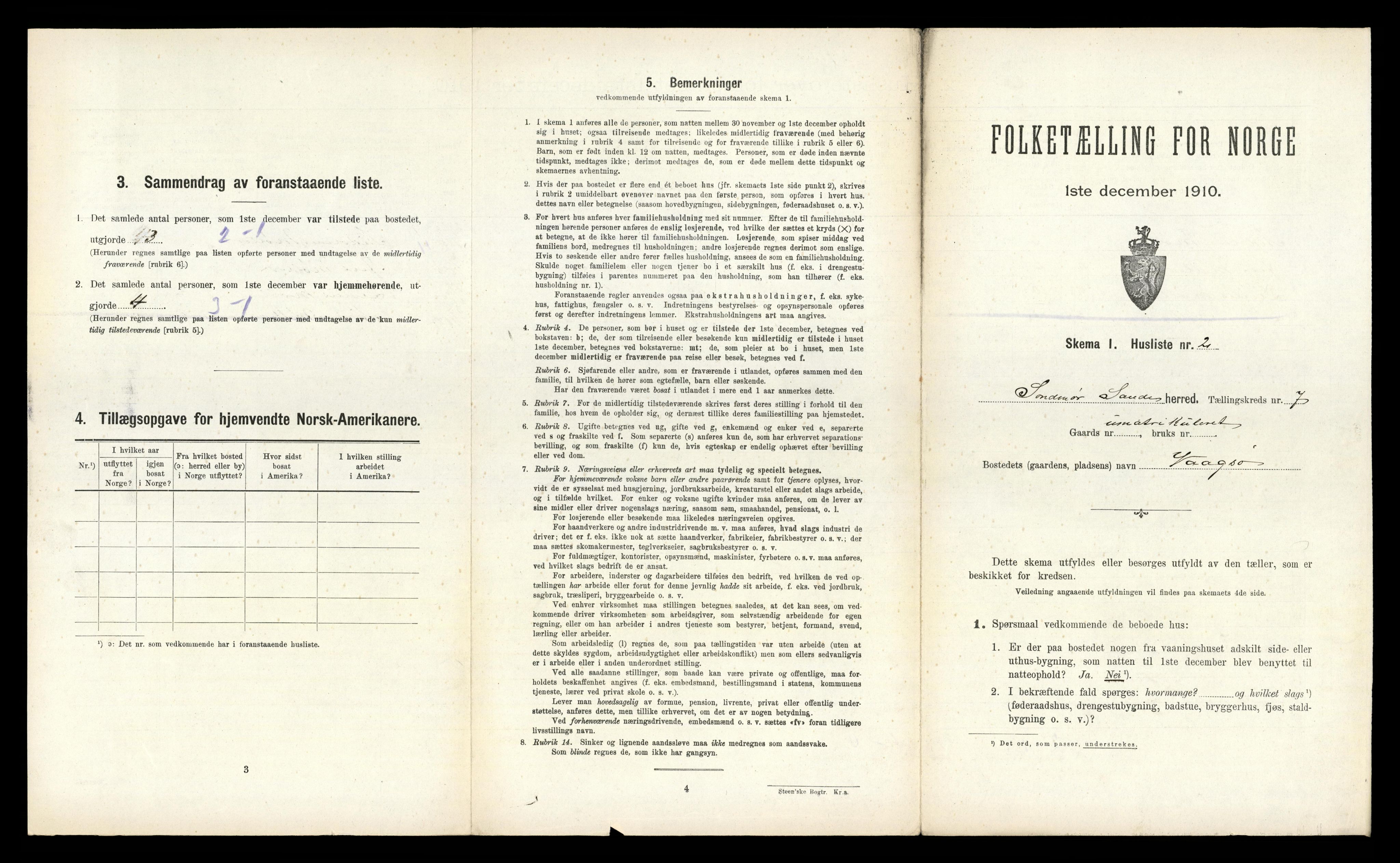 RA, Folketelling 1910 for 1514 Sande herred, 1910, s. 520