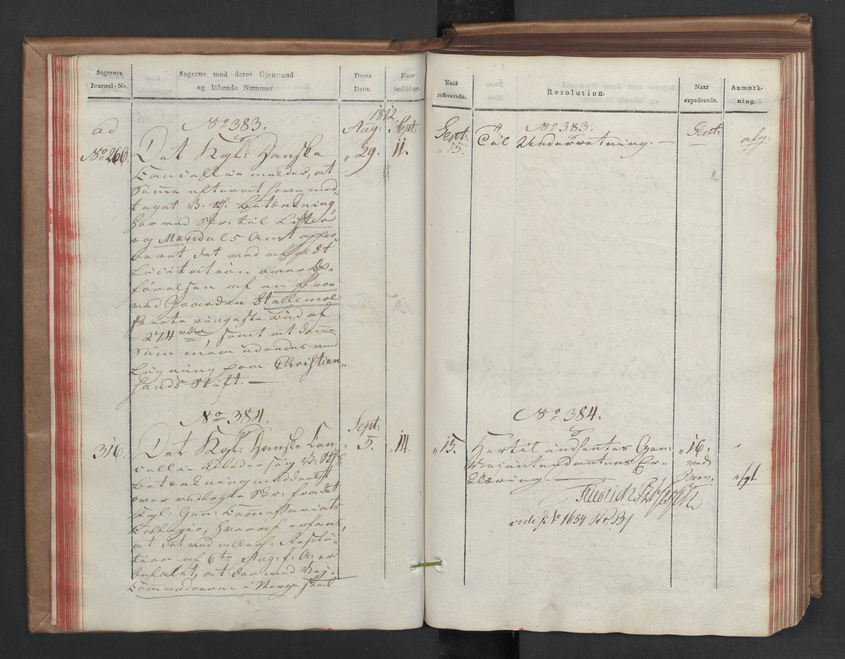 Stattholderembetet 1810-1814, 2. kontor (Kontor B), AV/RA-EA-5432/Aa/L0002: Kollegial referatprotokoll,  j.nr. 284-511,  l.nr. 328-639, 1812-1813, s. 41