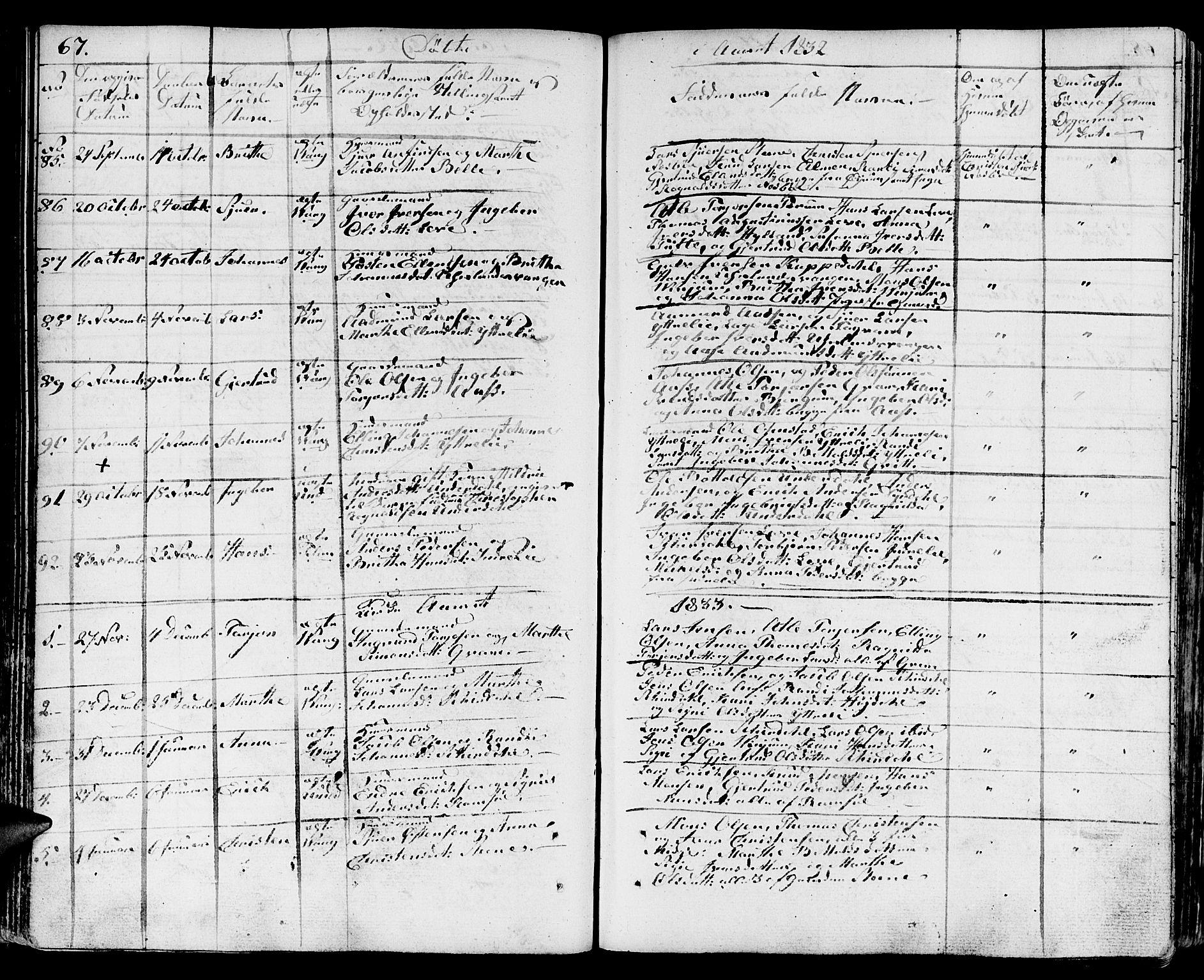 Aurland sokneprestembete, AV/SAB-A-99937/H/Ha/Haa/L0006: Ministerialbok nr. A 6, 1821-1859, s. 67