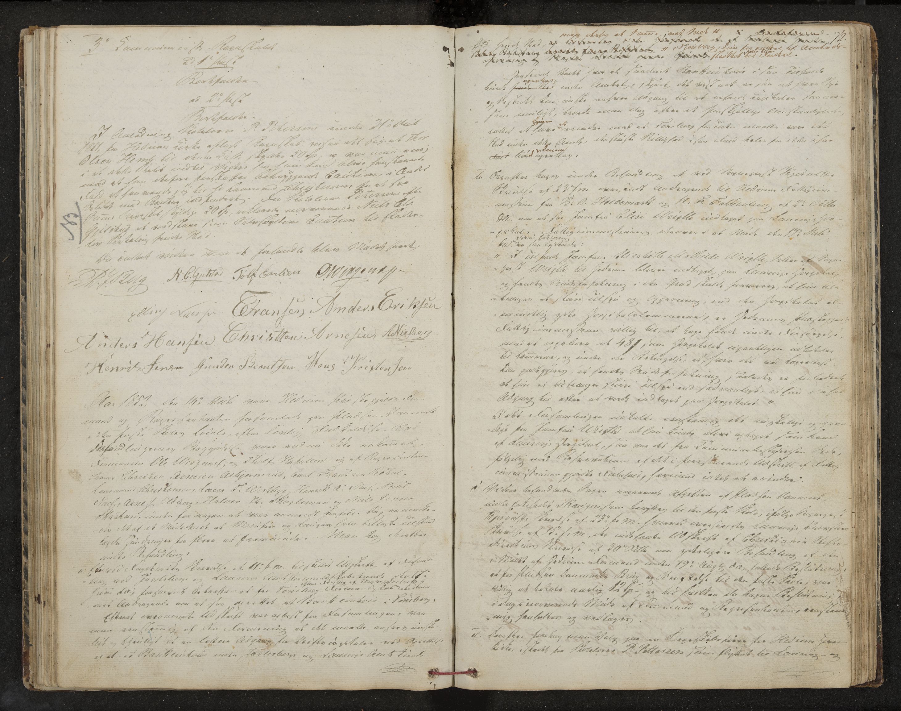 Hedrum formannskap og sentraladministrasjon, IKAK/0727021/A/Aa/L0001: Møtebok med register, 1837-1853, s. 72