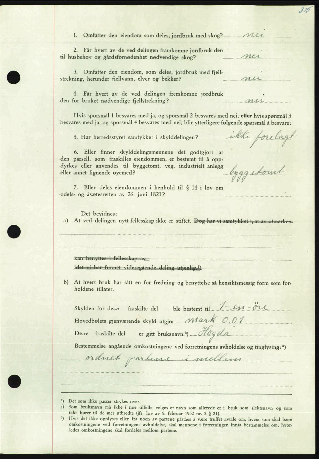 Nordmøre sorenskriveri, AV/SAT-A-4132/1/2/2Ca: Pantebok nr. A110, 1948-1949, Dagboknr: 3598/1948