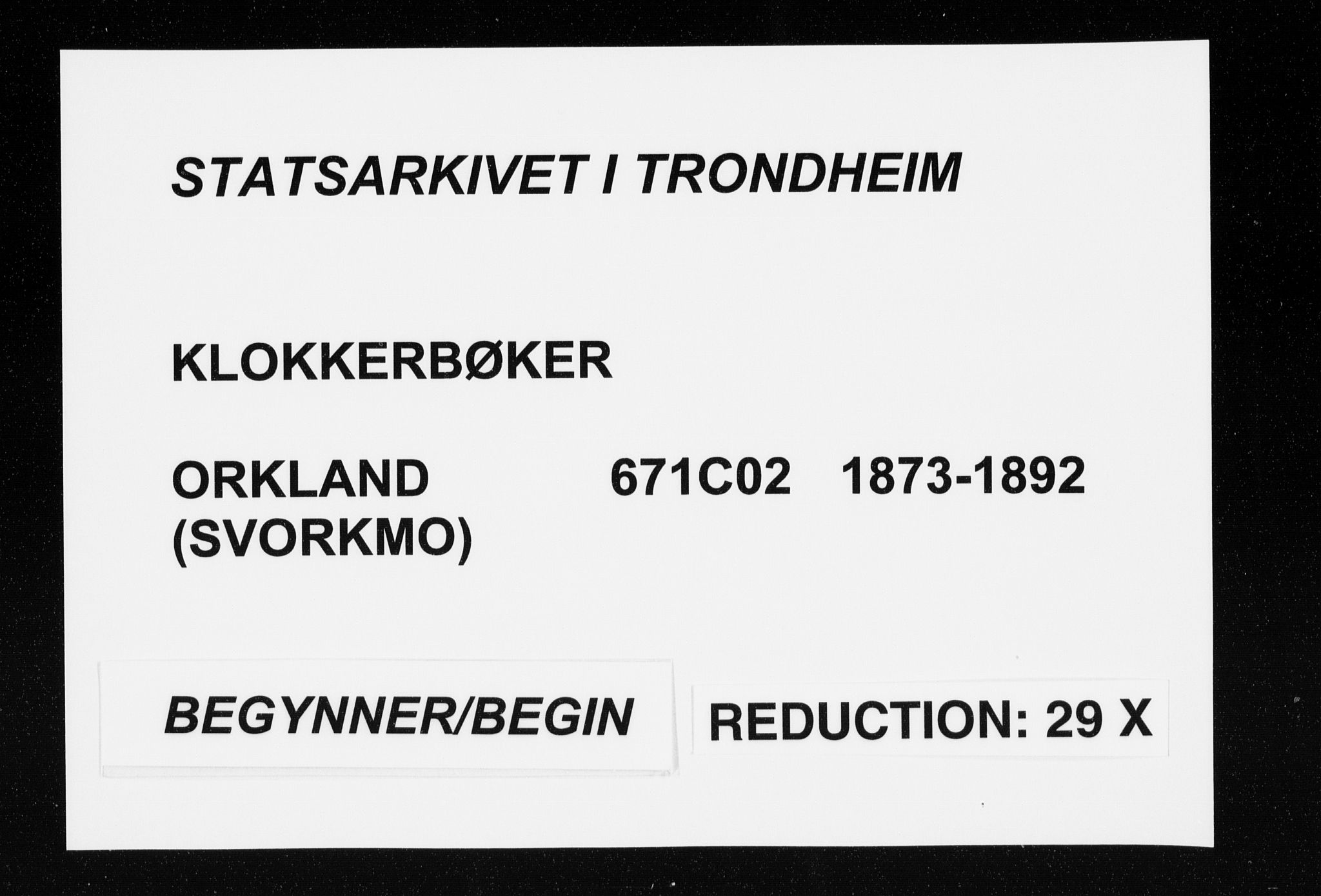 Ministerialprotokoller, klokkerbøker og fødselsregistre - Sør-Trøndelag, AV/SAT-A-1456/671/L0843: Klokkerbok nr. 671C02, 1873-1892