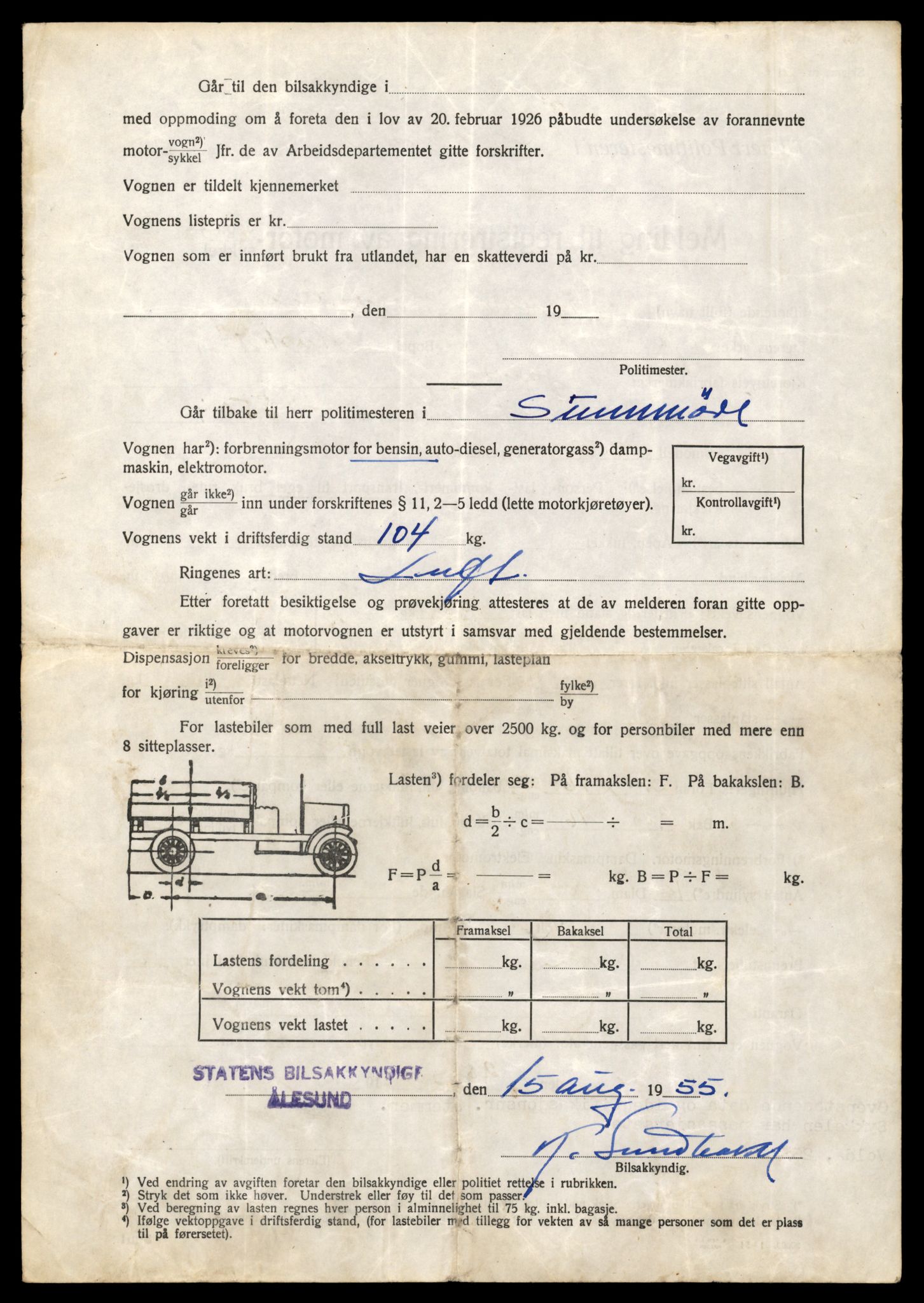 Møre og Romsdal vegkontor - Ålesund trafikkstasjon, AV/SAT-A-4099/F/Fe/L0039: Registreringskort for kjøretøy T 13361 - T 13530, 1927-1998, s. 822