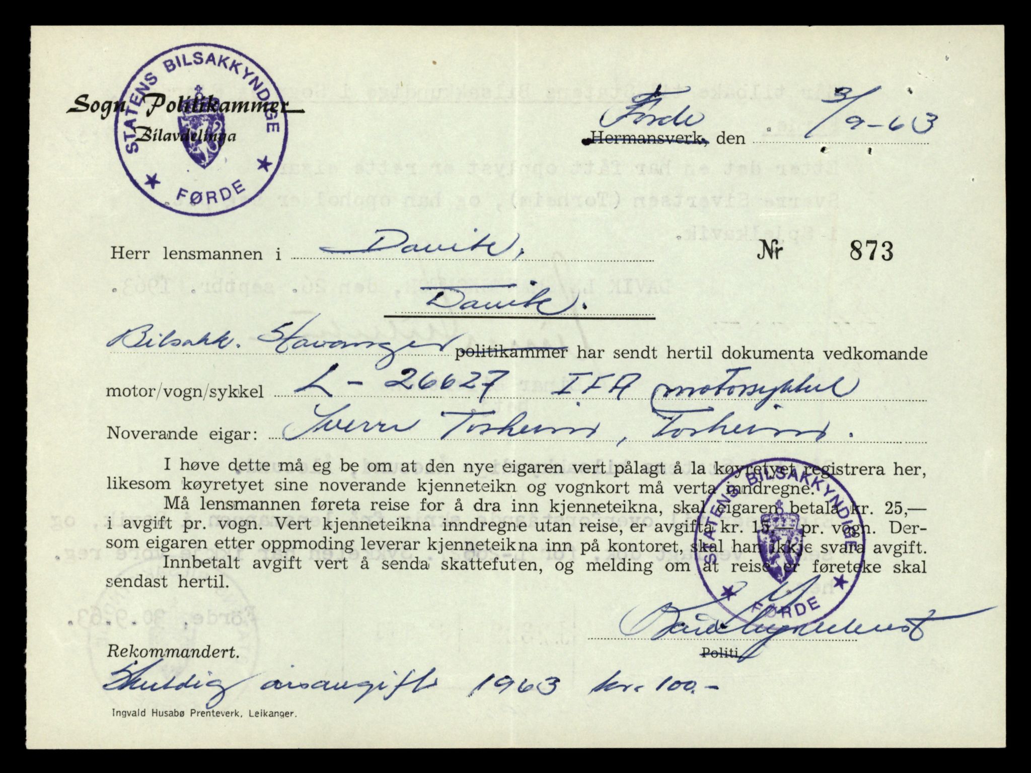 Møre og Romsdal vegkontor - Ålesund trafikkstasjon, AV/SAT-A-4099/F/Fe/L0042: Registreringskort for kjøretøy T 13906 - T 14079, 1927-1998, s. 1134