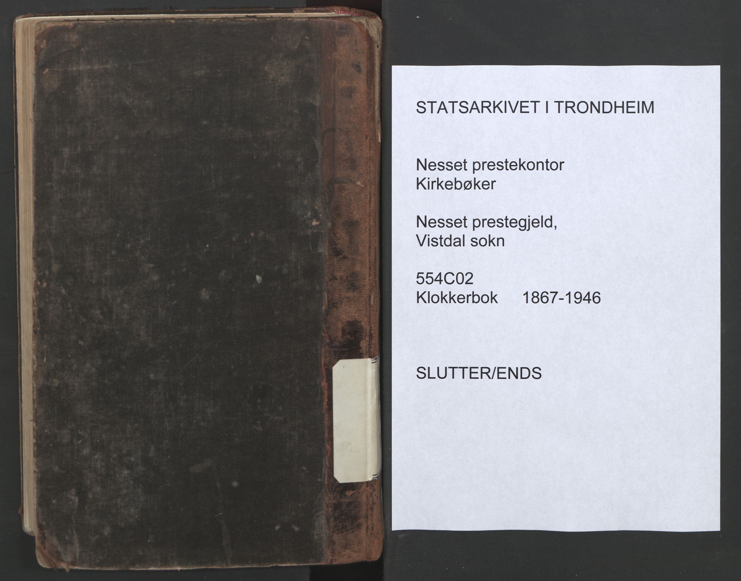 Ministerialprotokoller, klokkerbøker og fødselsregistre - Møre og Romsdal, AV/SAT-A-1454/554/L0645: Klokkerbok nr. 554C02, 1867-1946