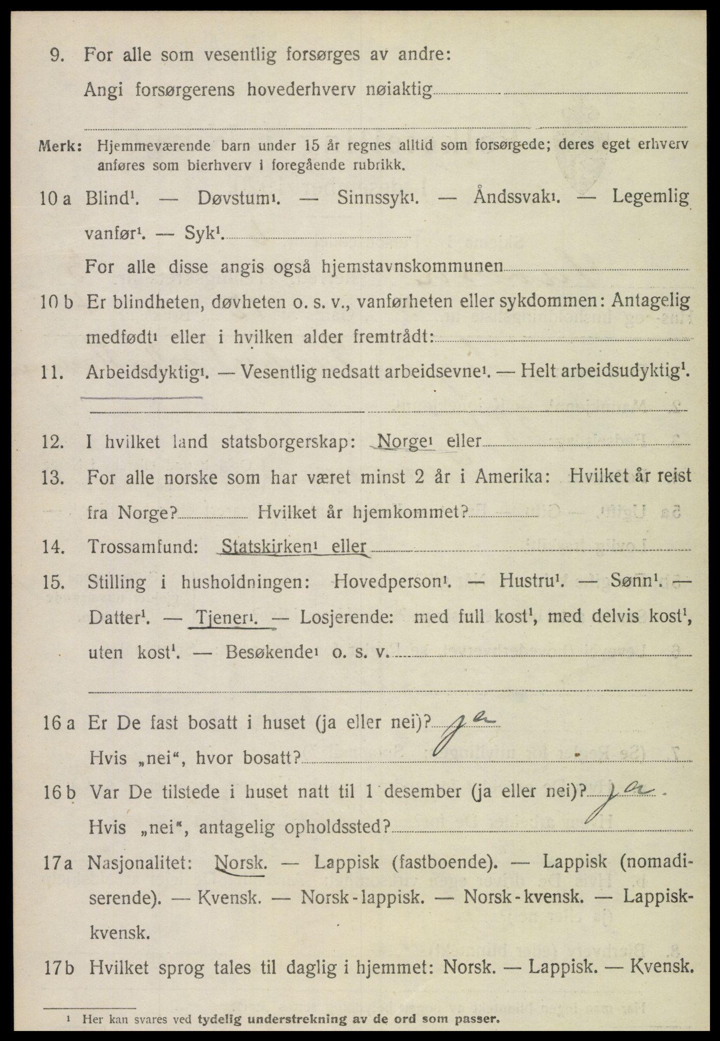 SAT, Folketelling 1920 for 1736 Snåsa herred, 1920, s. 1565