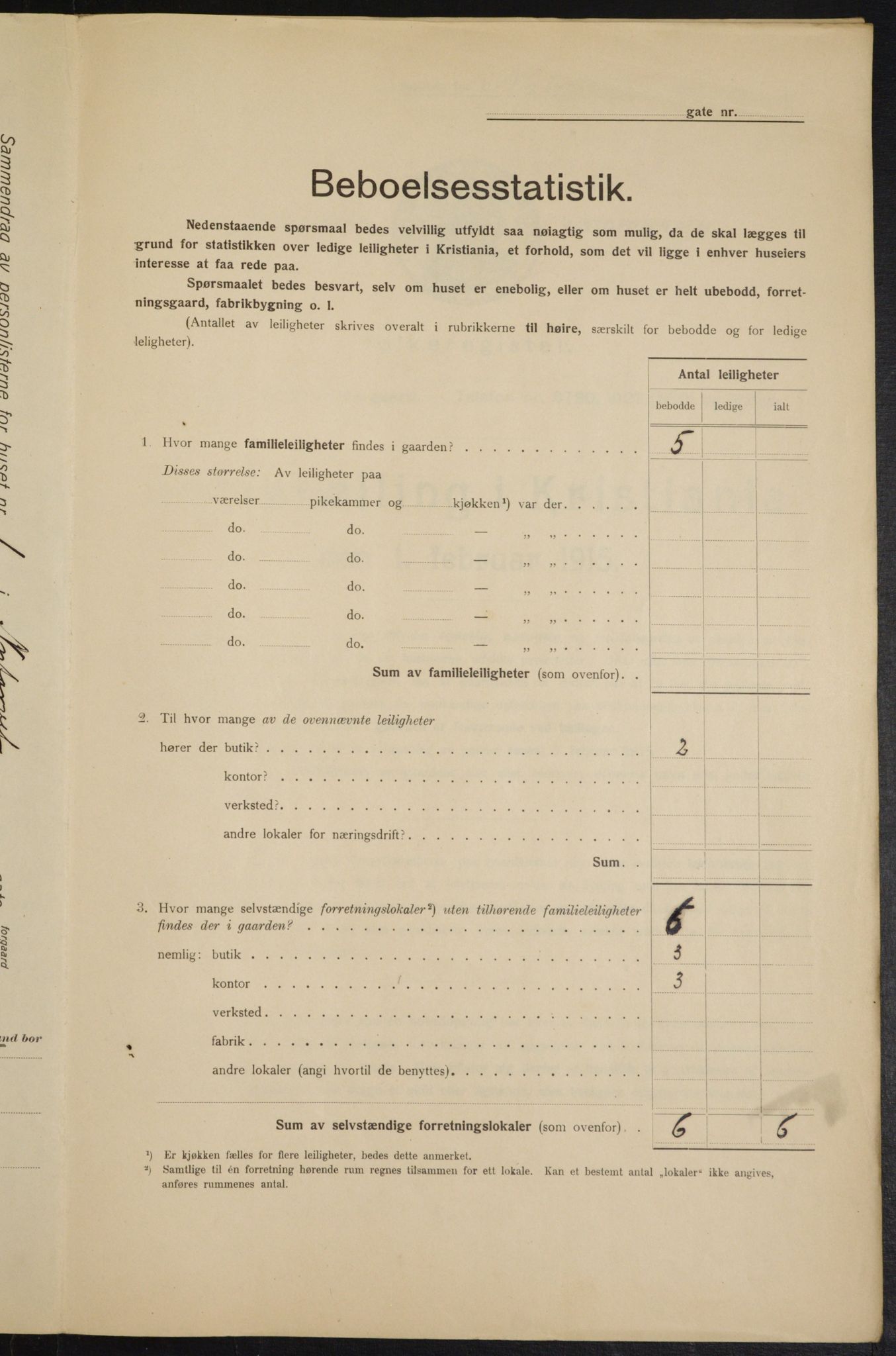 OBA, Kommunal folketelling 1.2.1915 for Kristiania, 1915, s. 73417