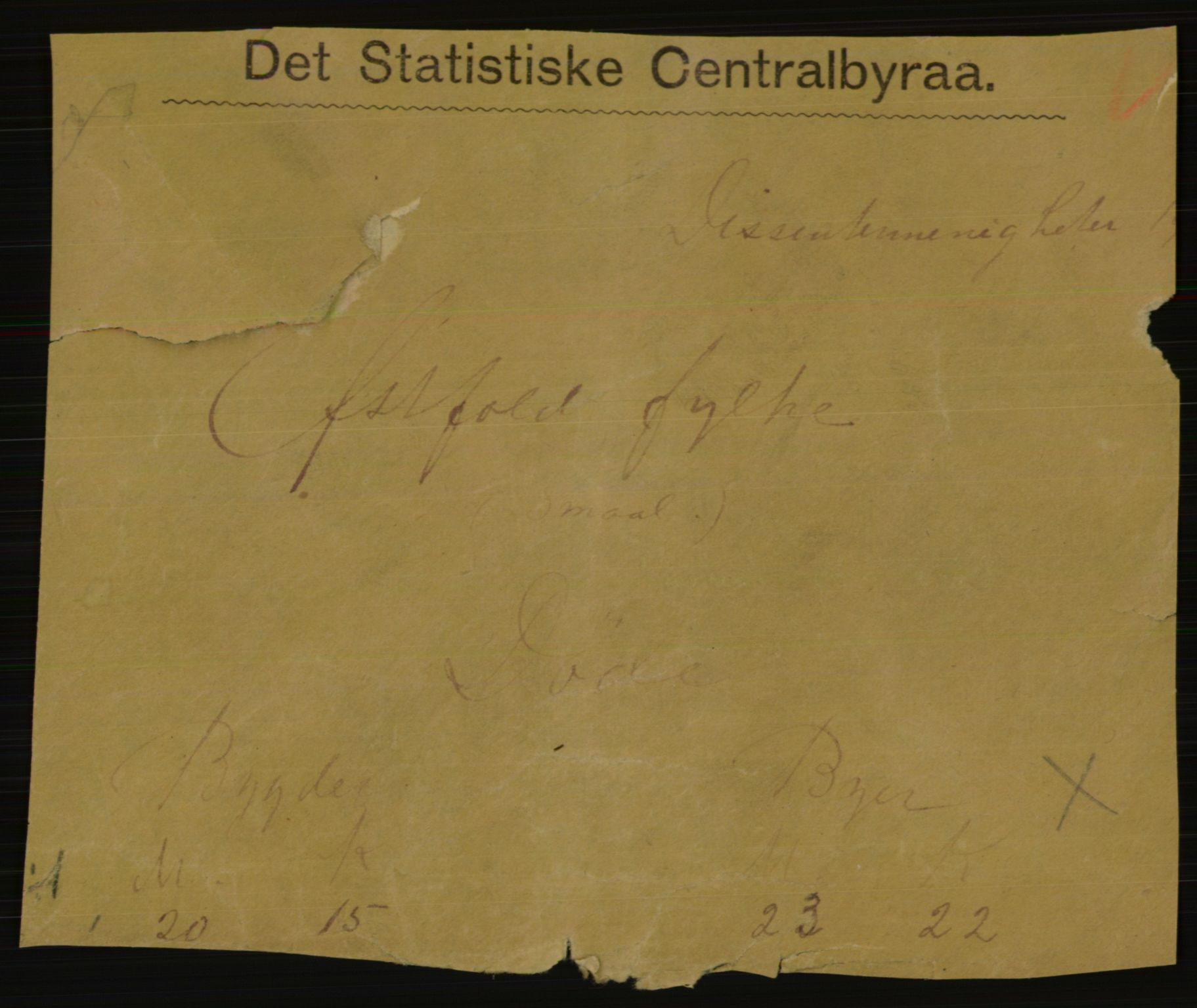 Statistisk sentralbyrå, Sosiodemografiske emner, Befolkning, AV/RA-S-2228/E/L0017: Fødte, gifte, døde dissentere., 1919, s. 1679