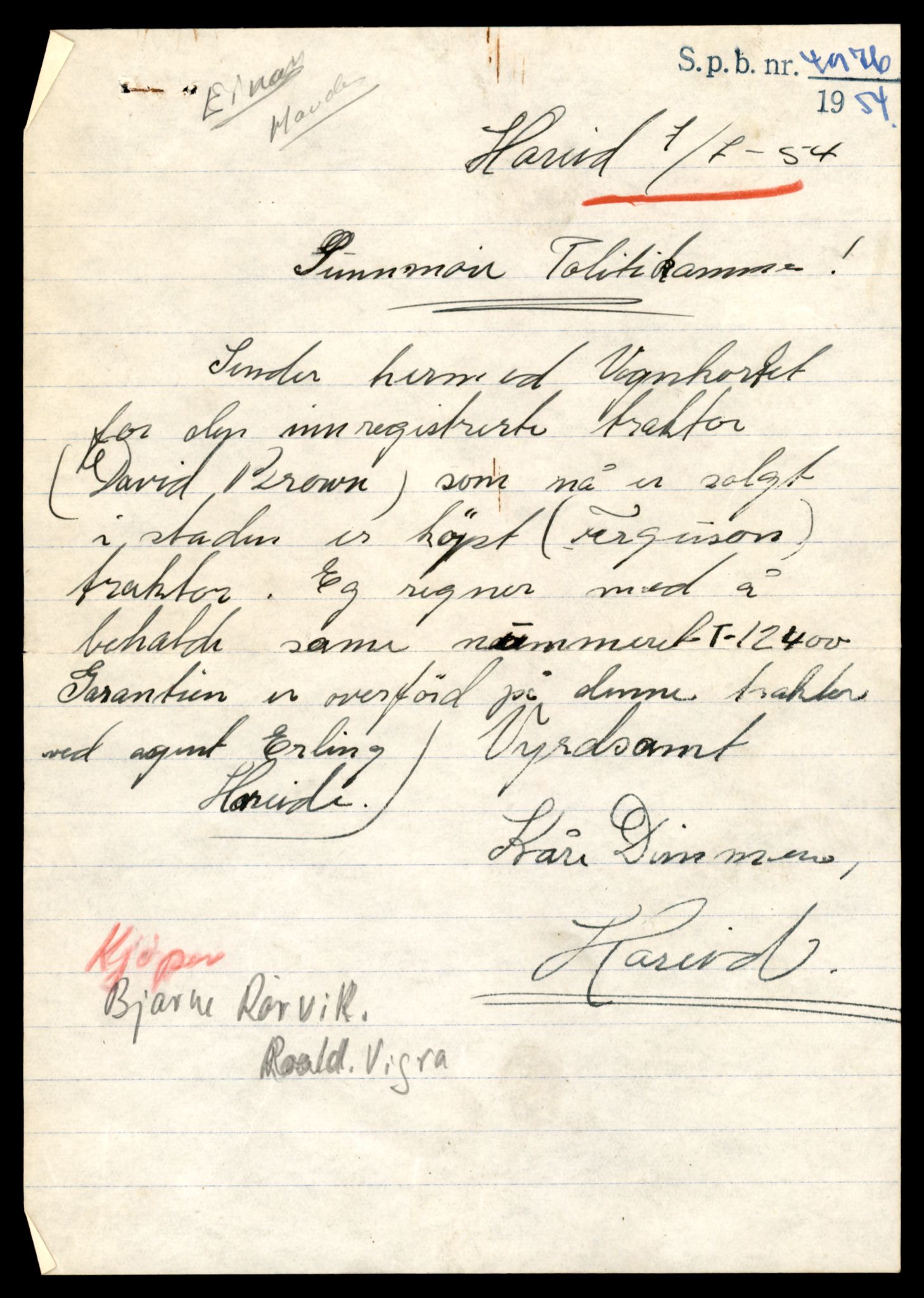 Møre og Romsdal vegkontor - Ålesund trafikkstasjon, AV/SAT-A-4099/F/Fe/L0033: Registreringskort for kjøretøy T 12151 - T 12474, 1927-1998, s. 2881