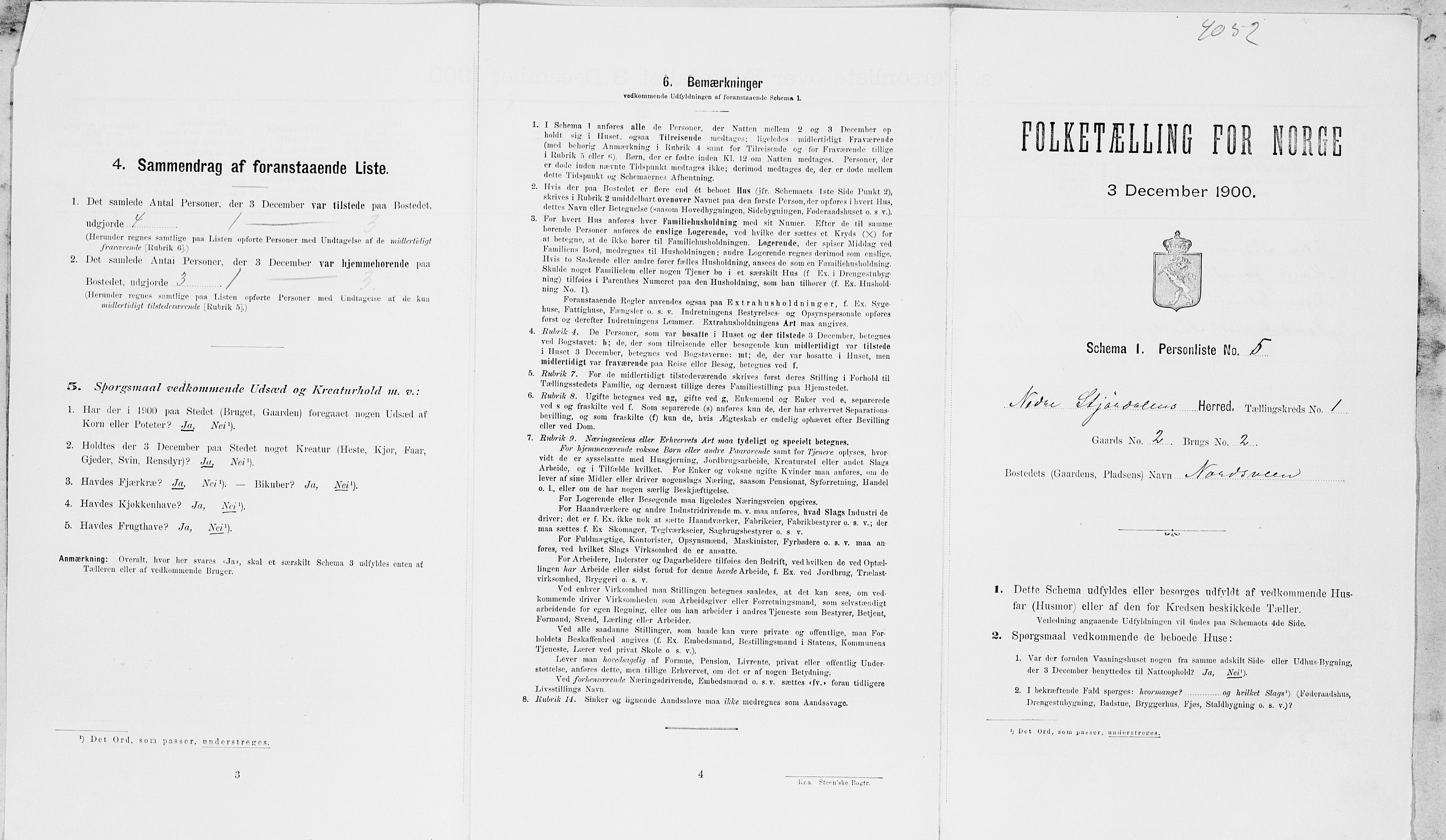 SAT, Folketelling 1900 for 1714 Nedre Stjørdal herred, 1900, s. 169