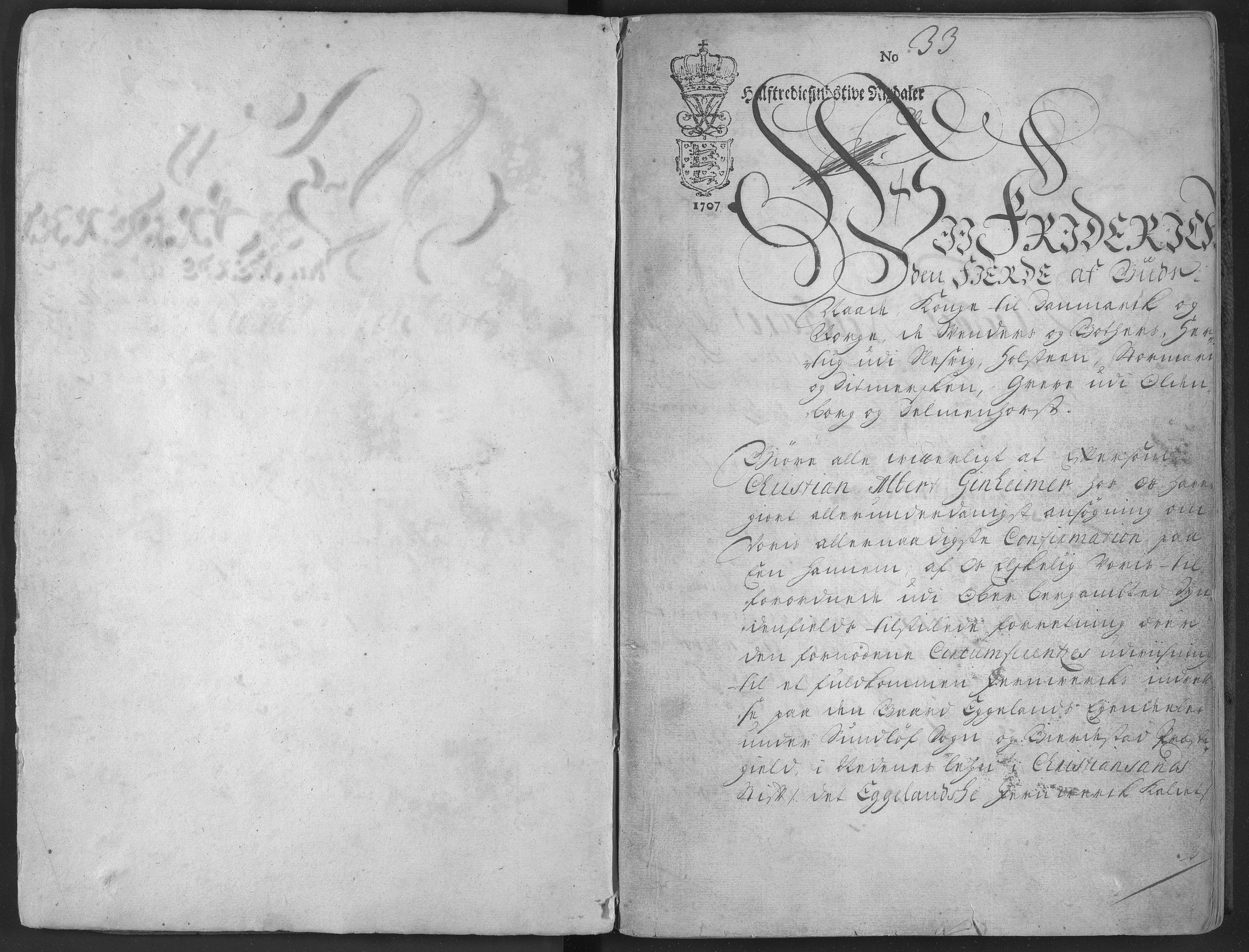 Egelands Jernverk, AAKS/PA-1907/01/L0001: Privilegier for Egelands Jernverk, 1706-1707