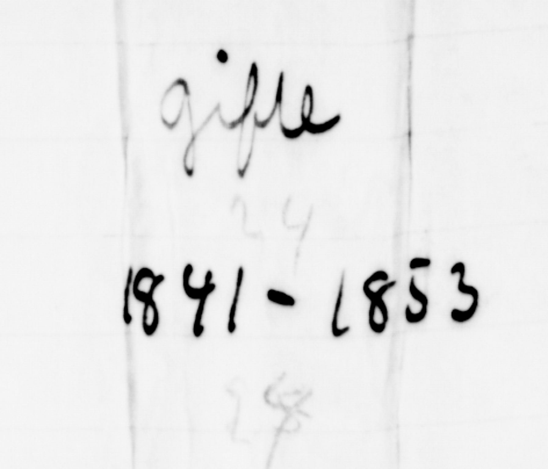 Domkirken sokneprestembete, AV/SAB-A-74801/H/Haa/L0033: Ministerialbok nr. D 1, 1841-1853
