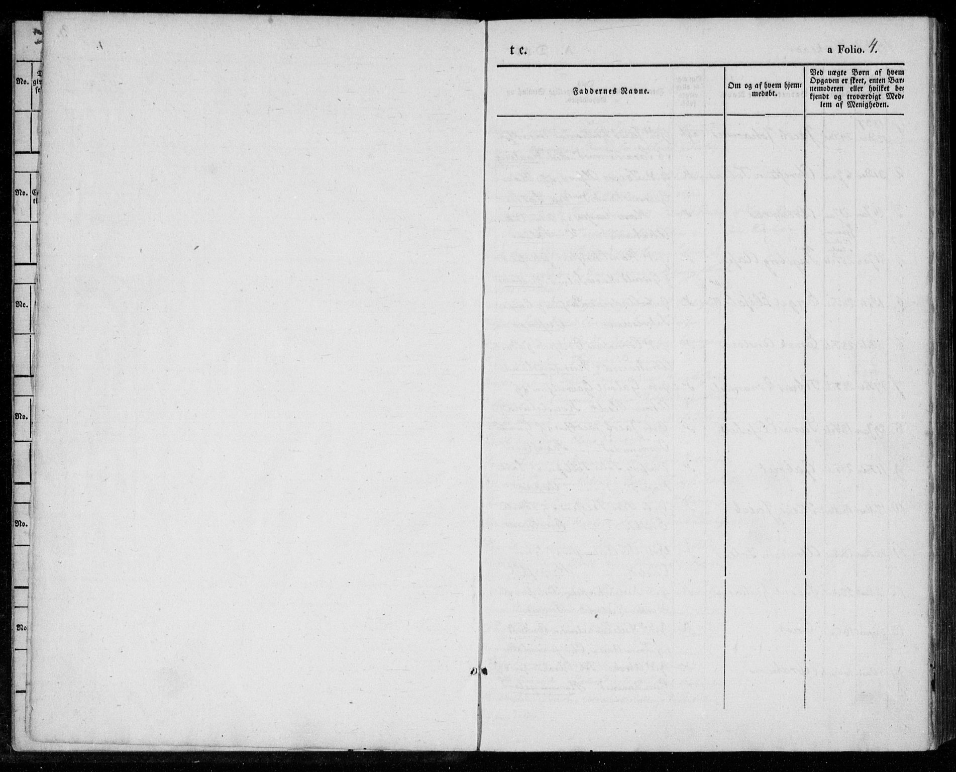 Lyngdal sokneprestkontor, SAK/1111-0029/F/Fa/Faa/L0001: Ministerialbok nr. A 1, 1837-1857, s. 4
