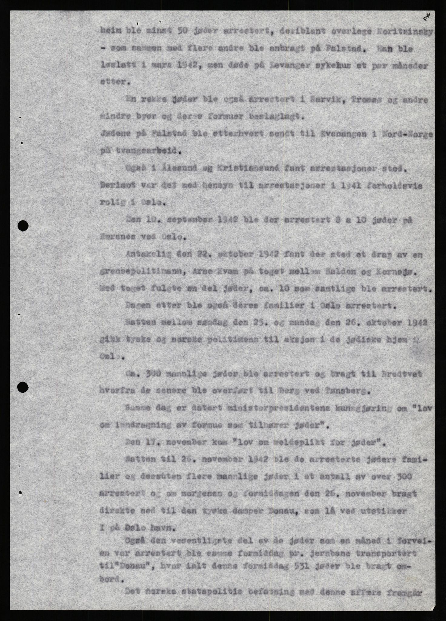 Forsvaret, Forsvarets overkommando II, AV/RA-RAFA-3915/D/Db/L0034: CI Questionaires. Tyske okkupasjonsstyrker i Norge. Tyskere., 1945-1946, s. 407