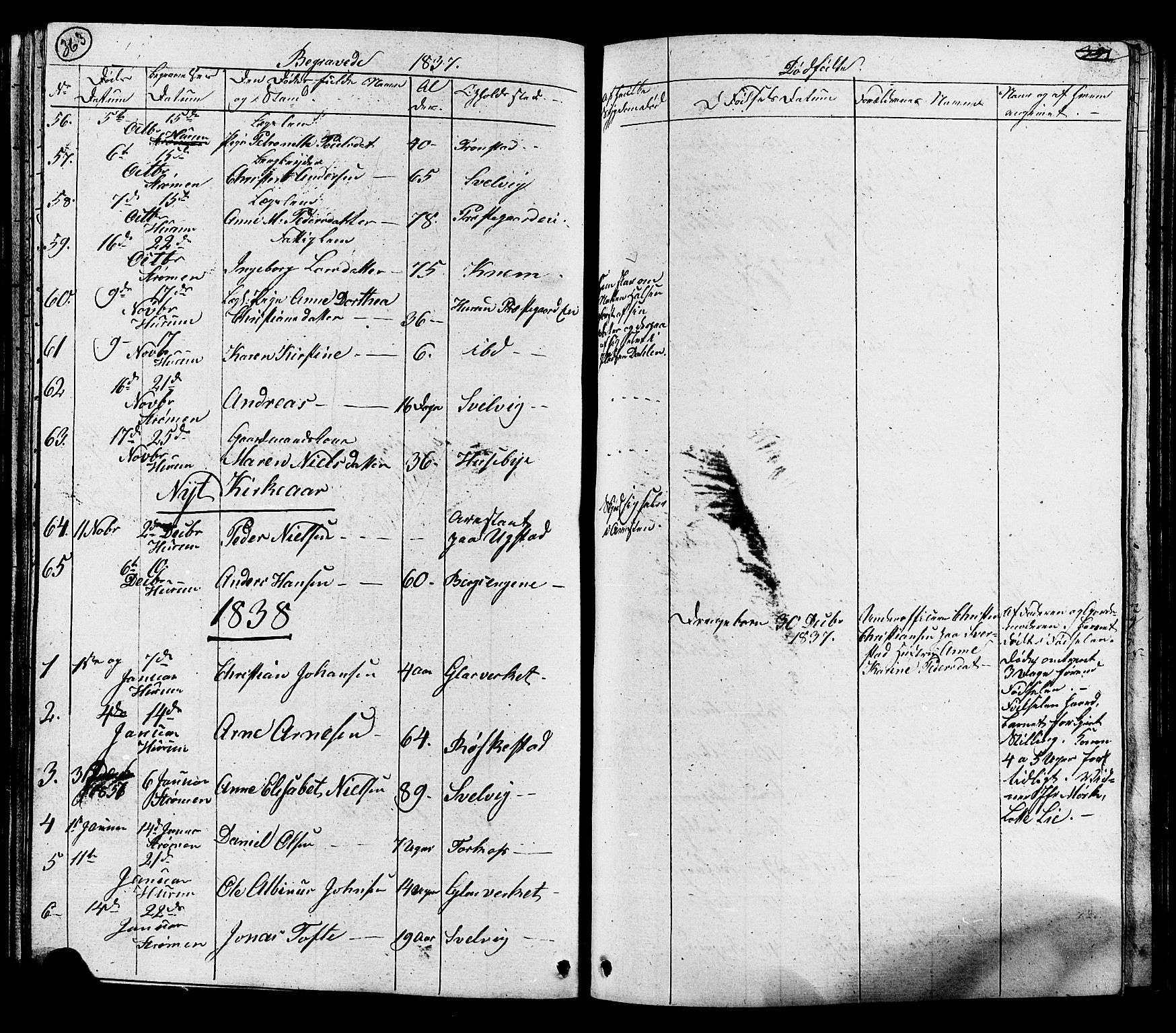 Hurum kirkebøker, AV/SAKO-A-229/G/Ga/L0002: Klokkerbok nr. I 2, 1827-1857, s. 363