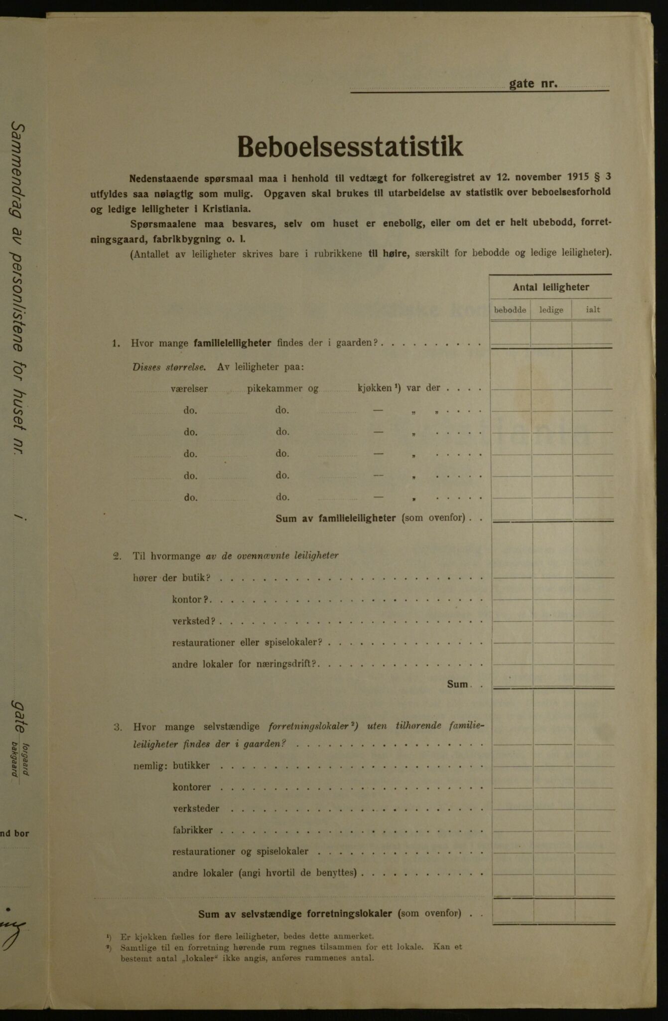 OBA, Kommunal folketelling 1.12.1923 for Kristiania, 1923, s. 143128