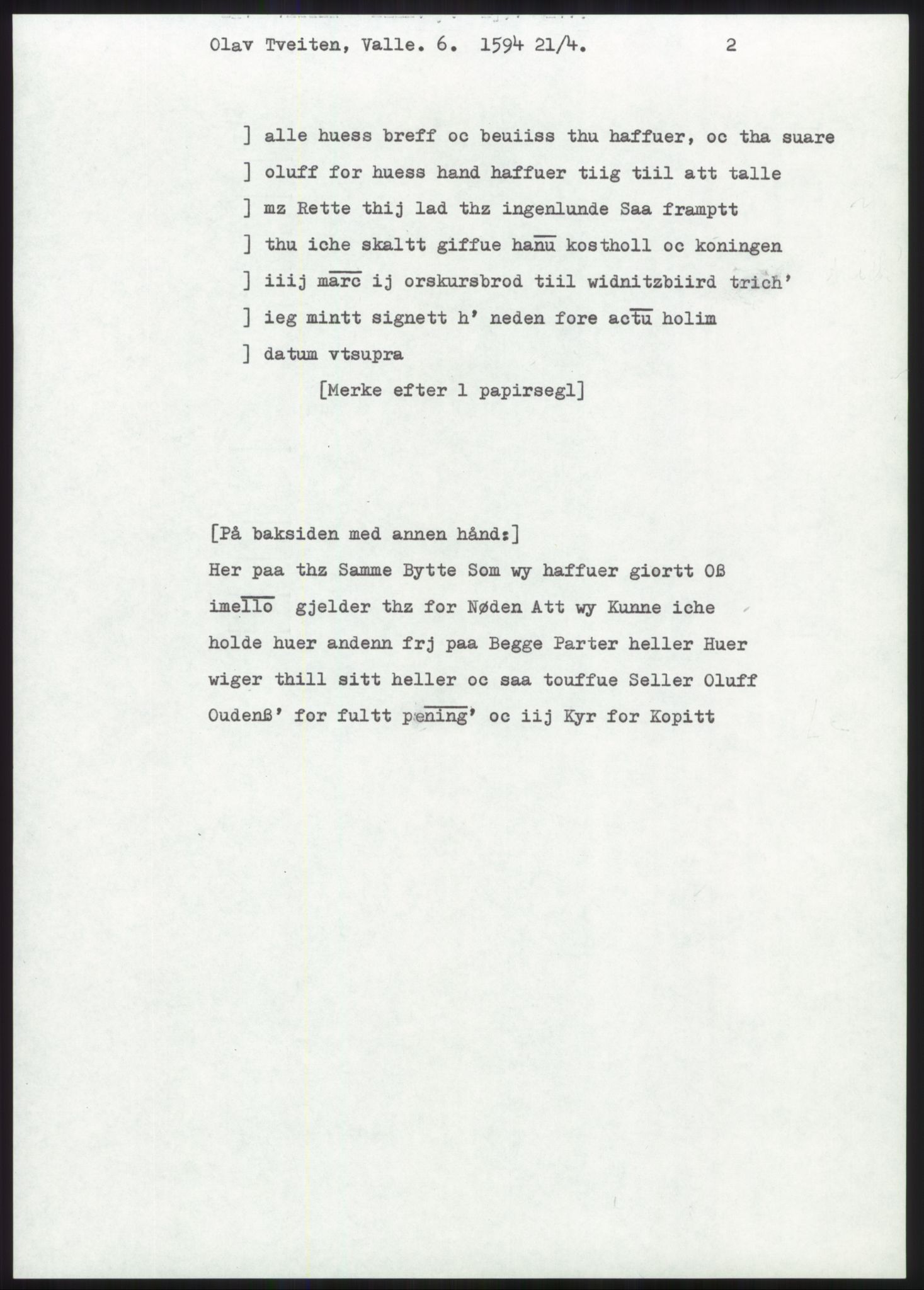 Samlinger til kildeutgivelse, Diplomavskriftsamlingen, AV/RA-EA-4053/H/Ha, s. 13