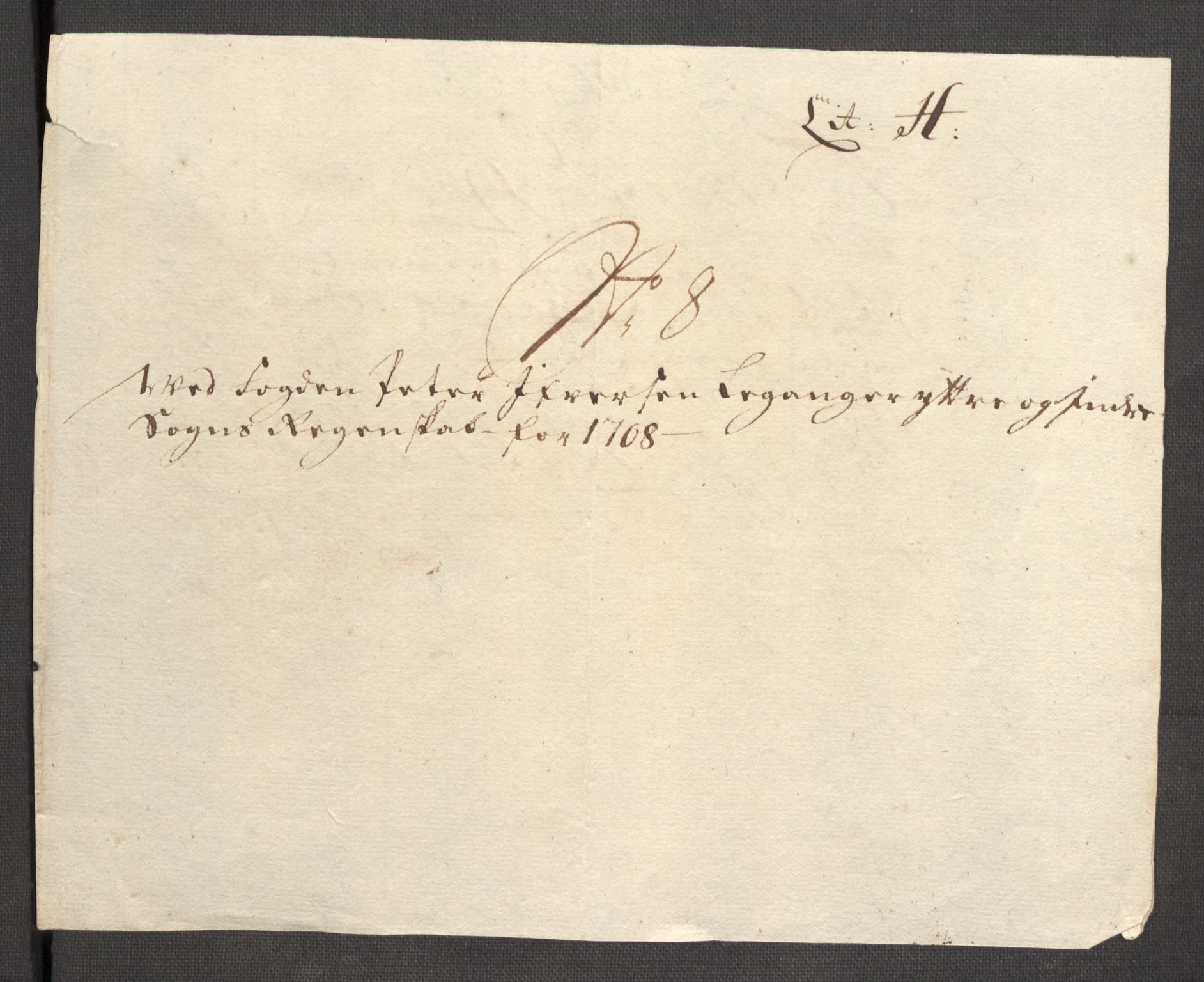 Rentekammeret inntil 1814, Reviderte regnskaper, Fogderegnskap, RA/EA-4092/R52/L3315: Fogderegnskap Sogn, 1708, s. 162