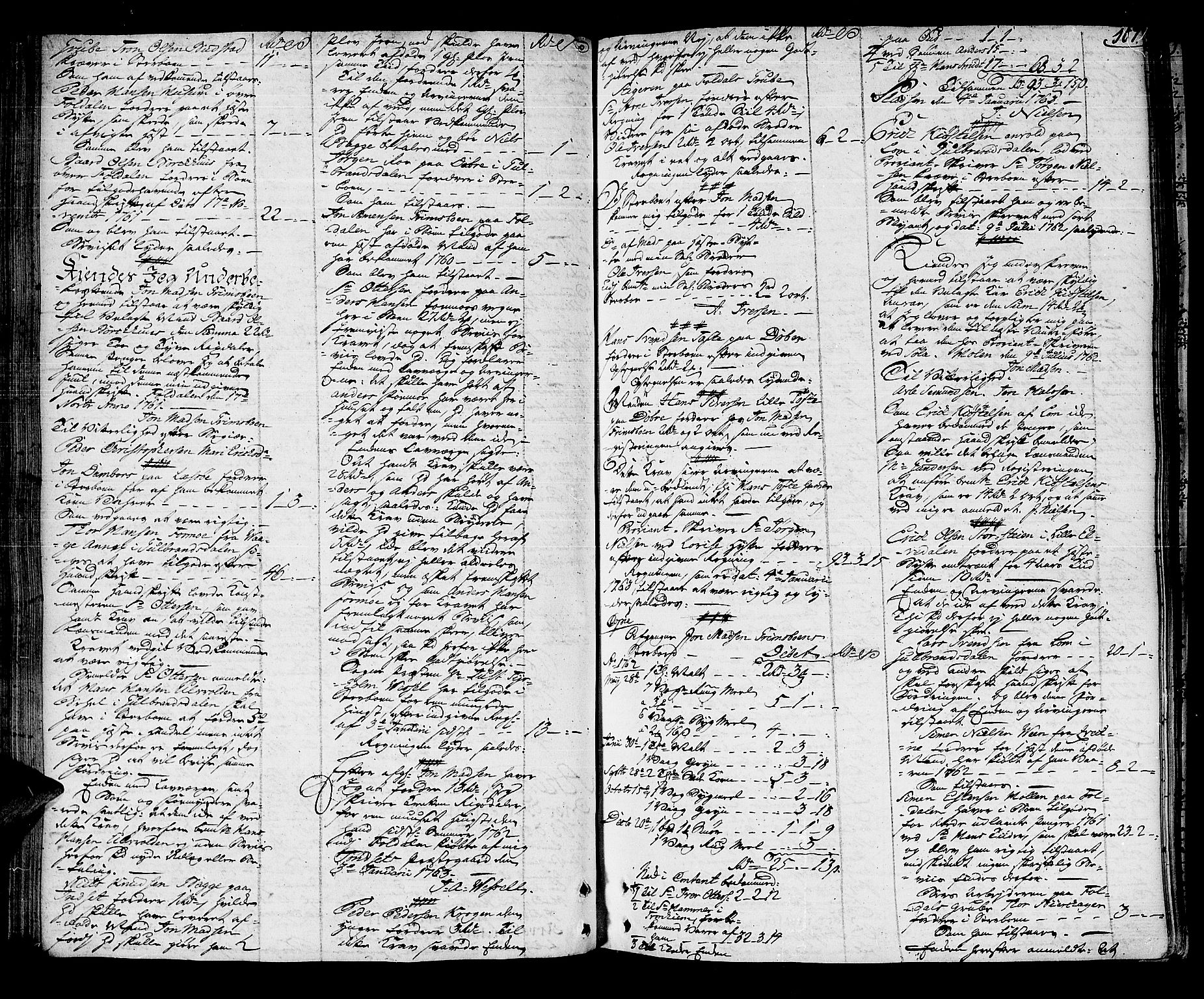 Solør og Østerdalen sorenskriveri, AV/SAH-TING-024/J/Ja/L0013: Skifteprotokoll, 1764-1768, s. 106b-107a
