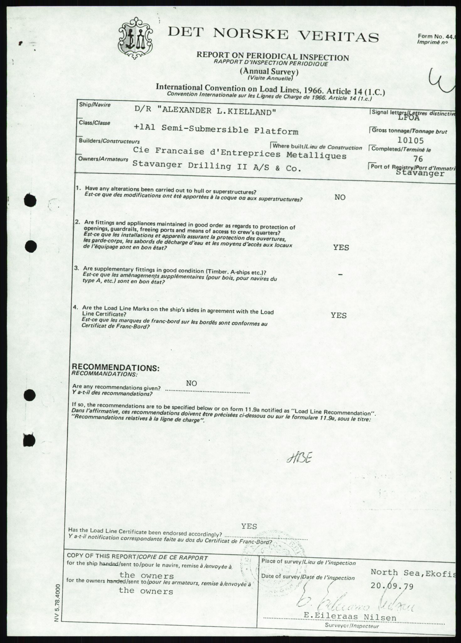 Justisdepartementet, Granskningskommisjonen ved Alexander Kielland-ulykken 27.3.1980, AV/RA-S-1165/D/L0025: I Det norske Veritas (Doku.liste + I6, I12, I18-I20, I29, I32-I33, I35, I37-I39, I42)/J Department of Energy (J11)/M Lloyds Register(M6, M8-M10)/T (T2-T3/ U Stabilitet (U1-U2)/V Forankring (V1-V3), 1980-1981, s. 238