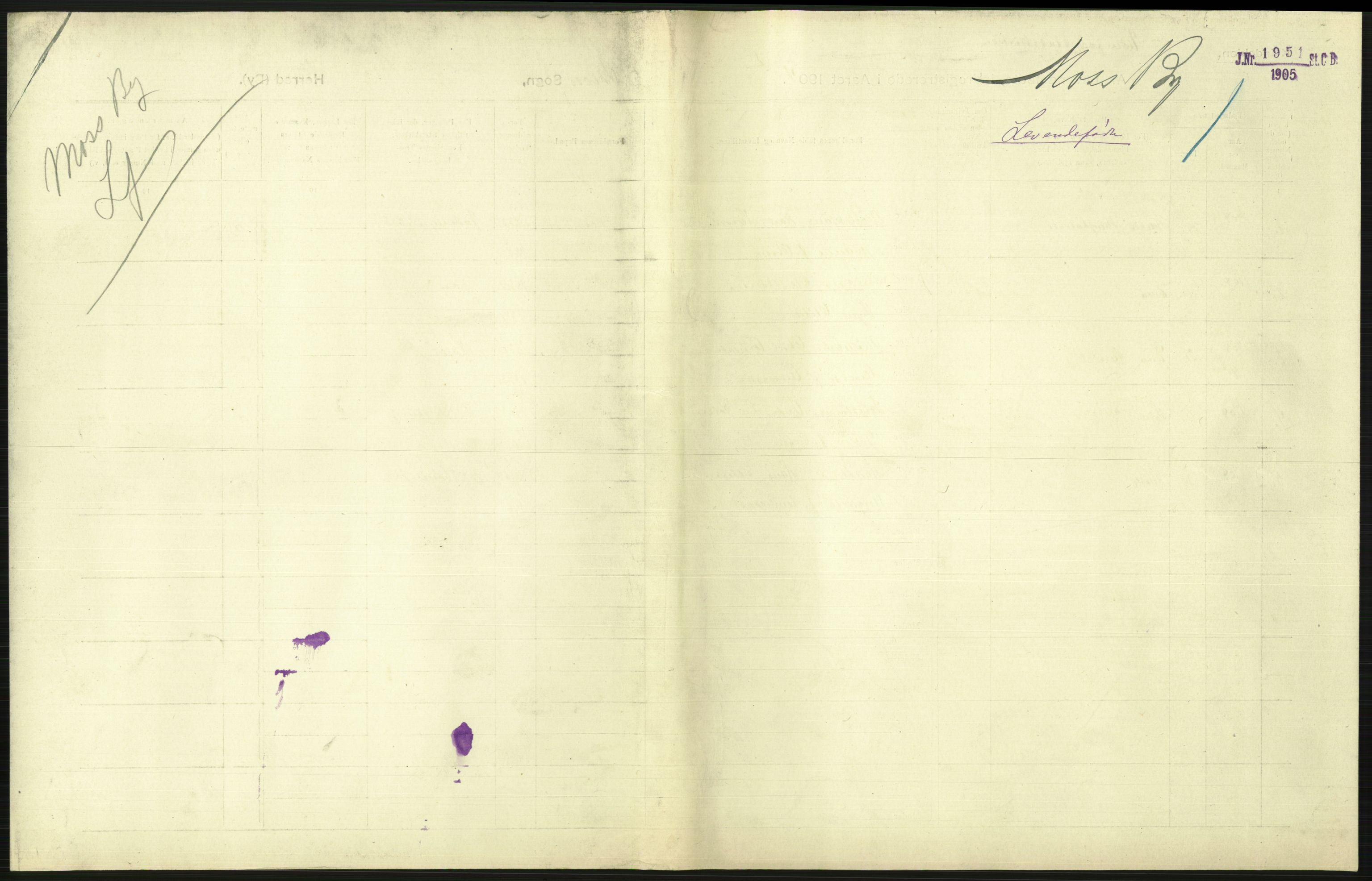 Statistisk sentralbyrå, Sosiodemografiske emner, Befolkning, AV/RA-S-2228/D/Df/Dfa/Dfab/L0001: Smålenenes amt: Fødte, gifte, døde, 1904, s. 57