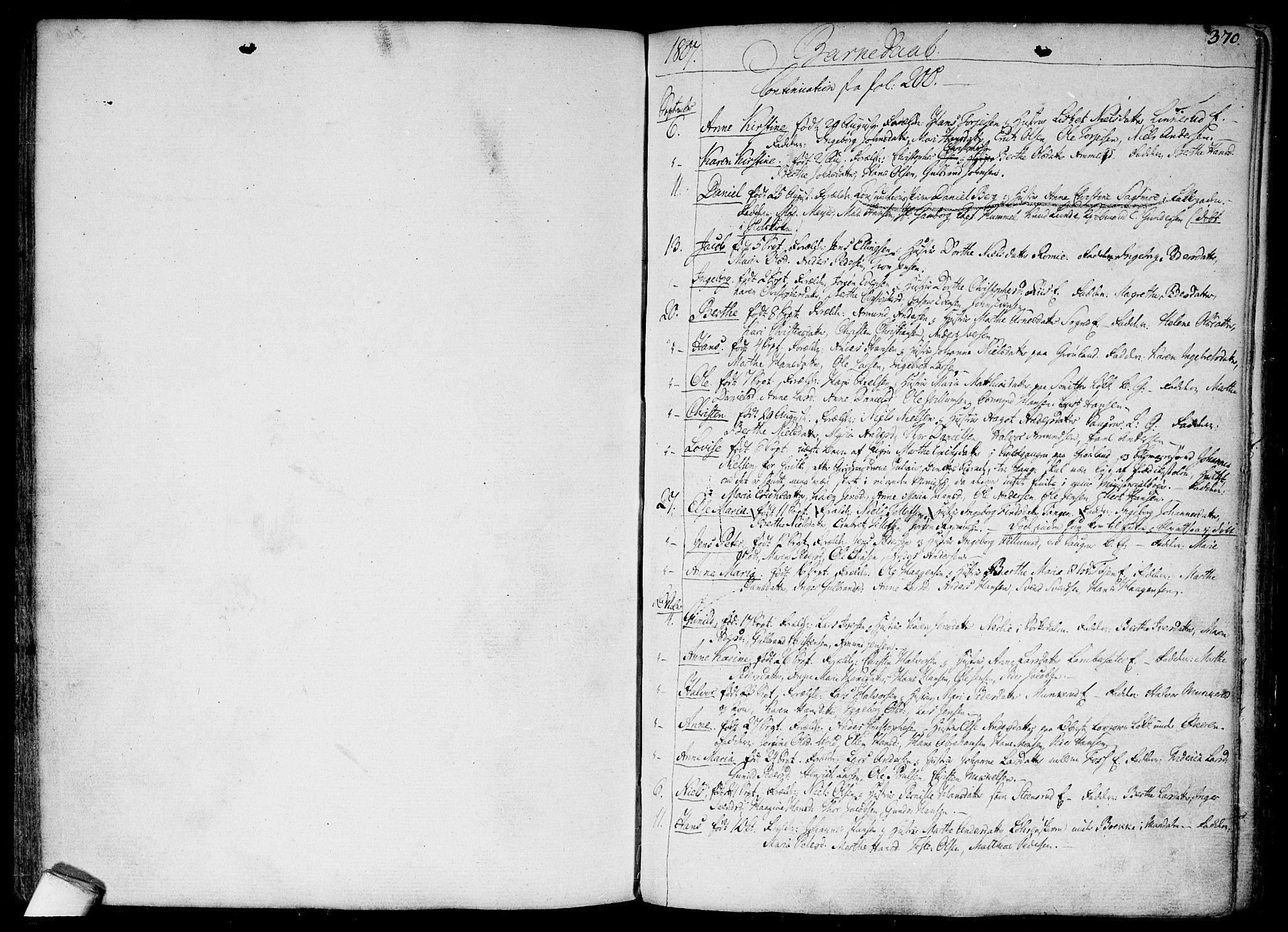Aker prestekontor kirkebøker, SAO/A-10861/F/L0010: Ministerialbok nr. 10, 1786-1809, s. 370
