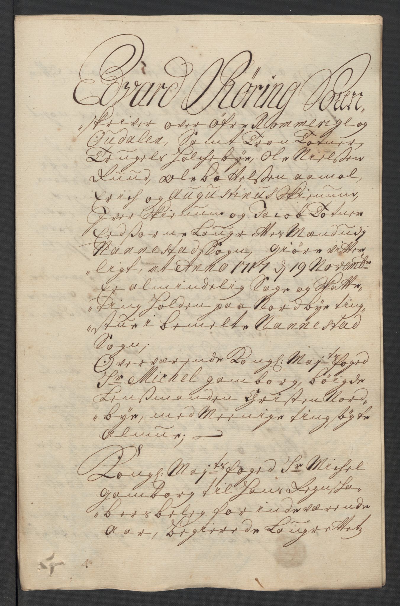 Rentekammeret inntil 1814, Reviderte regnskaper, Fogderegnskap, RA/EA-4092/R12/L0726: Fogderegnskap Øvre Romerike, 1717, s. 94