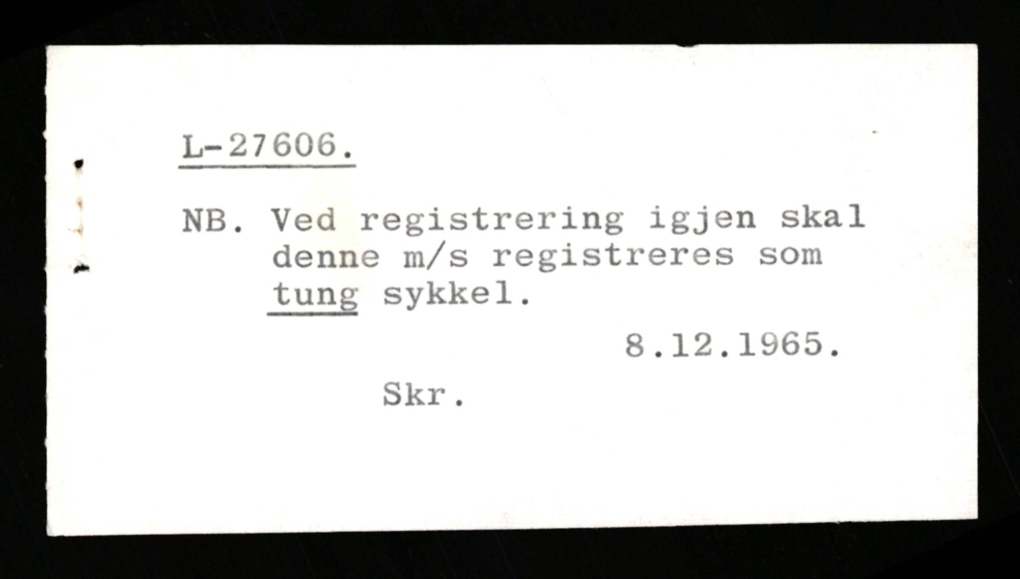Stavanger trafikkstasjon, SAST/A-101942/0/F/L0045: L-27000 - L-27799, 1930-1971, s. 1529