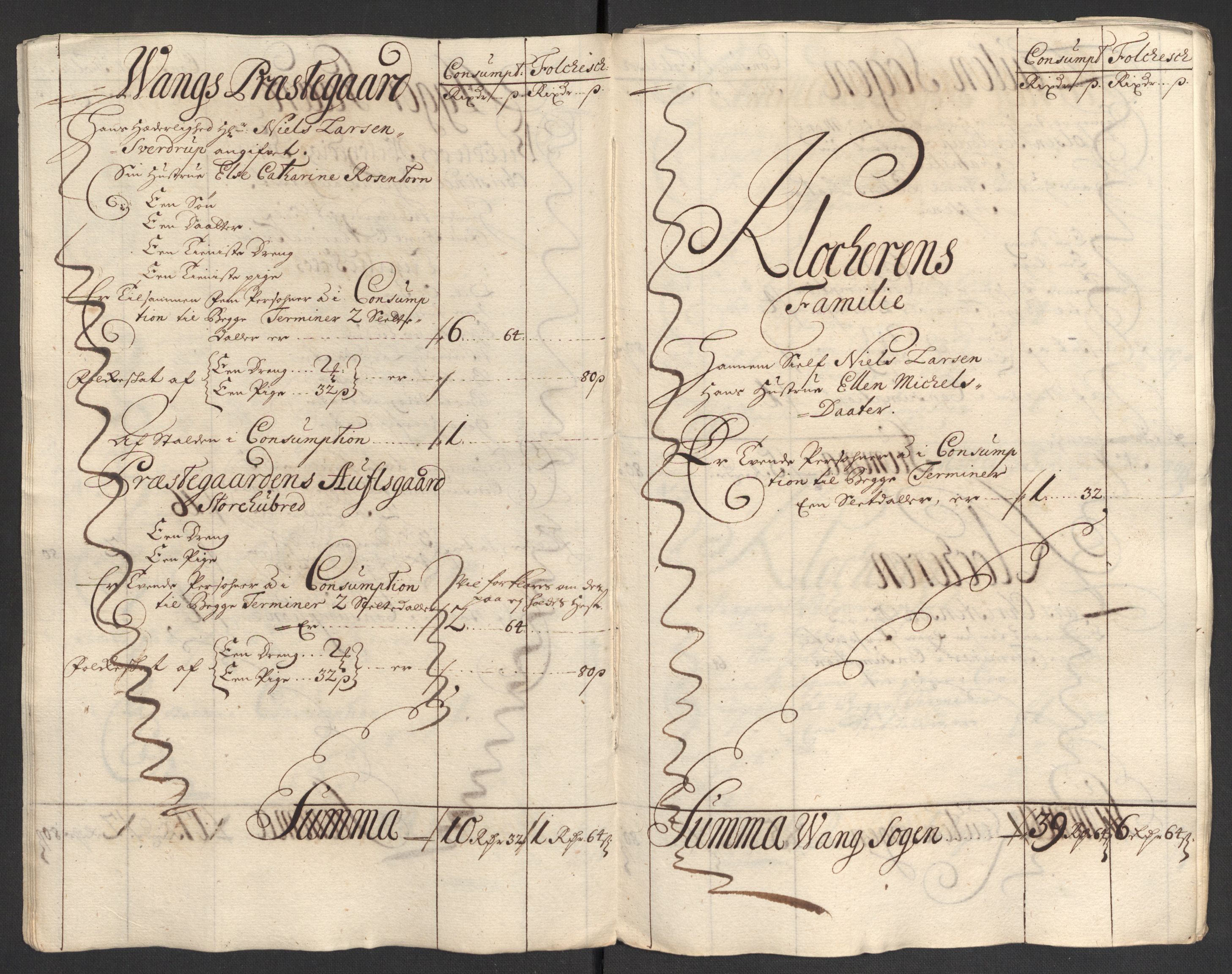 Rentekammeret inntil 1814, Reviderte regnskaper, Fogderegnskap, AV/RA-EA-4092/R16/L1039: Fogderegnskap Hedmark, 1700, s. 84