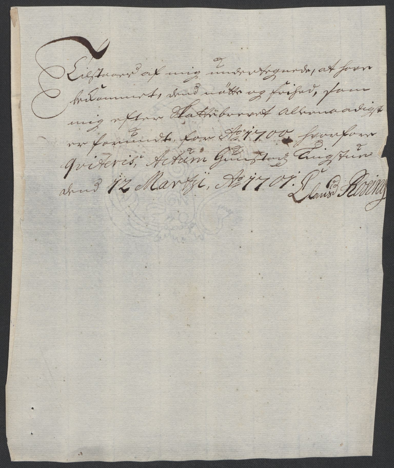 Rentekammeret inntil 1814, Reviderte regnskaper, Fogderegnskap, AV/RA-EA-4092/R18/L1298: Fogderegnskap Hadeland, Toten og Valdres, 1700, s. 341