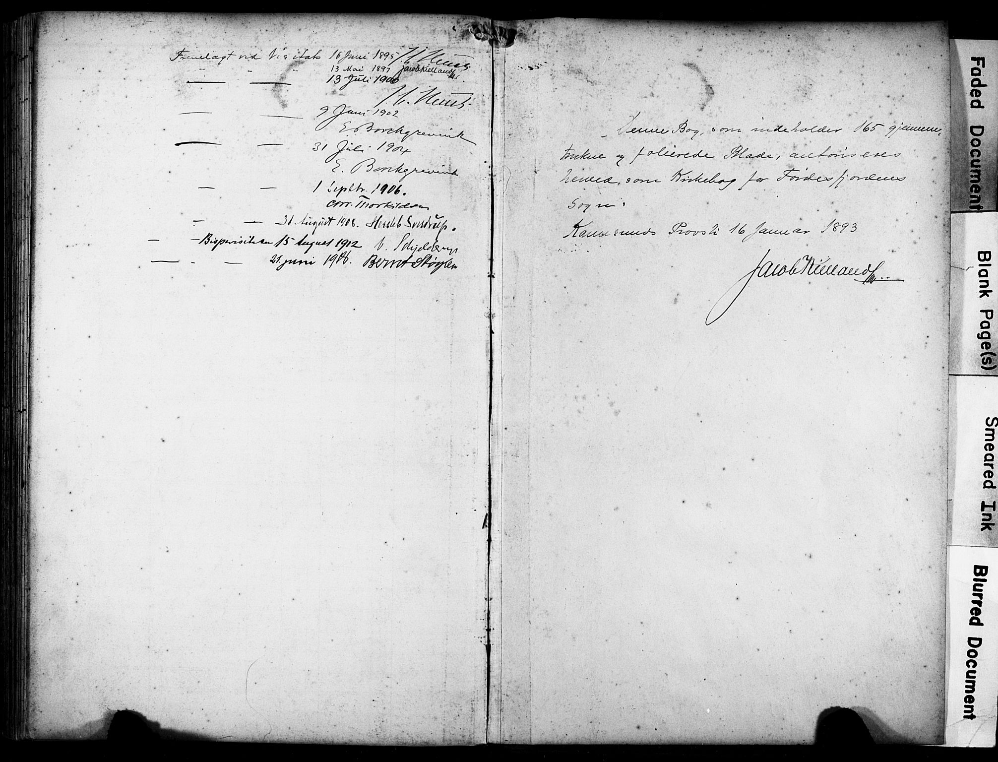 Avaldsnes sokneprestkontor, AV/SAST-A -101851/H/Ha/Haa/L0016: Ministerialbok nr. A 16, 1893-1918