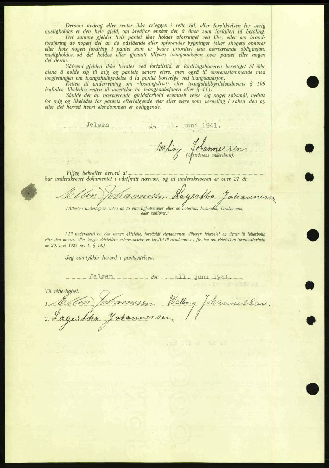 Moss sorenskriveri, SAO/A-10168: Pantebok nr. B10, 1940-1941, Dagboknr: 1077/1941