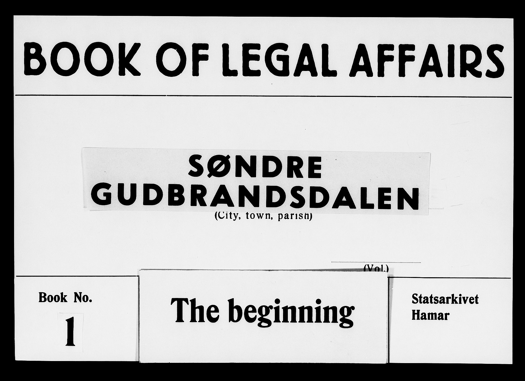 Sorenskriverier i Gudbrandsdalen, AV/SAH-TING-036/G/Gb/Gbb/L0001: Tingbok - Sør-Gudbrandsdal, 1664